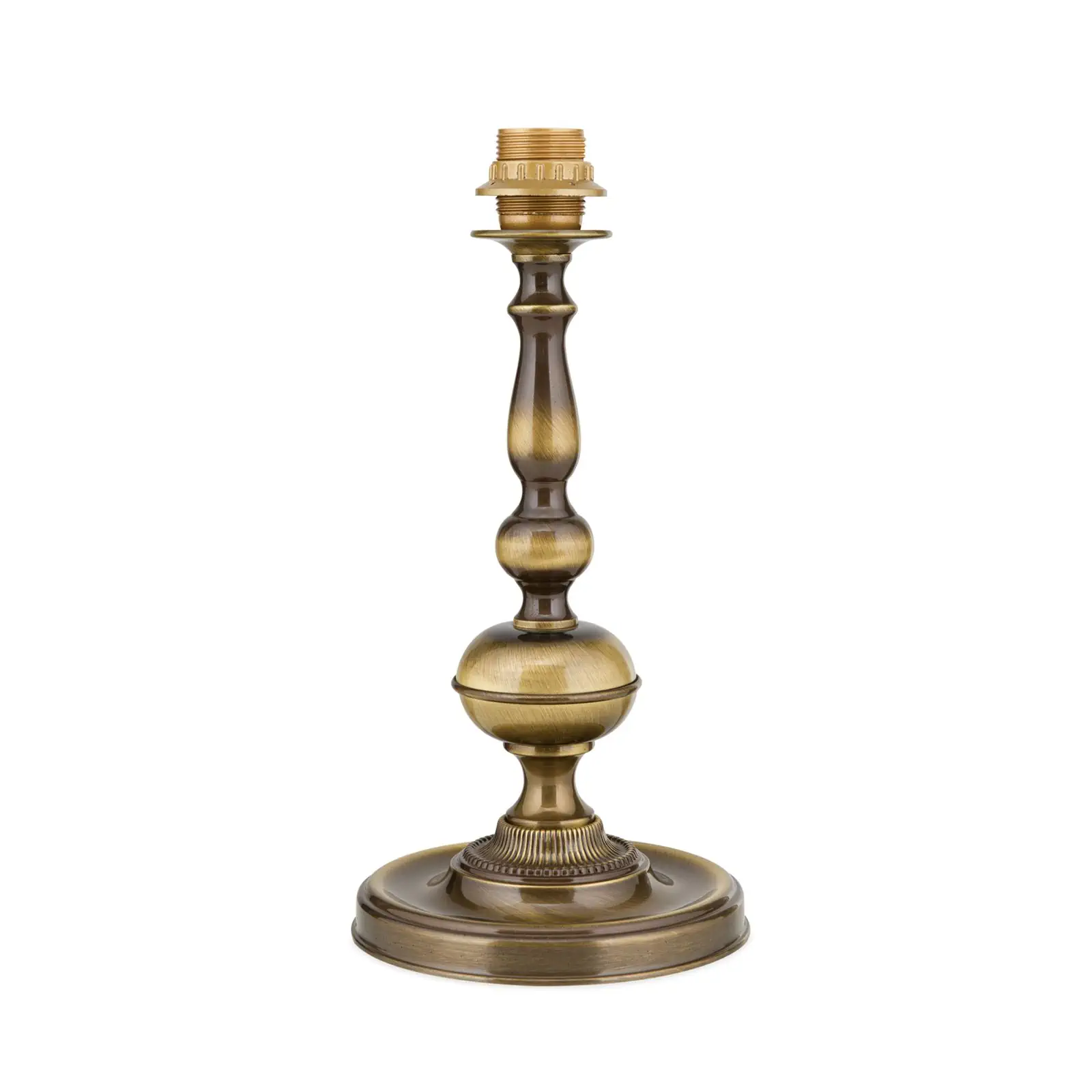 Postolje stone lampe FLÄMISCH, patina, bez abažura, visina 39 cm - 4