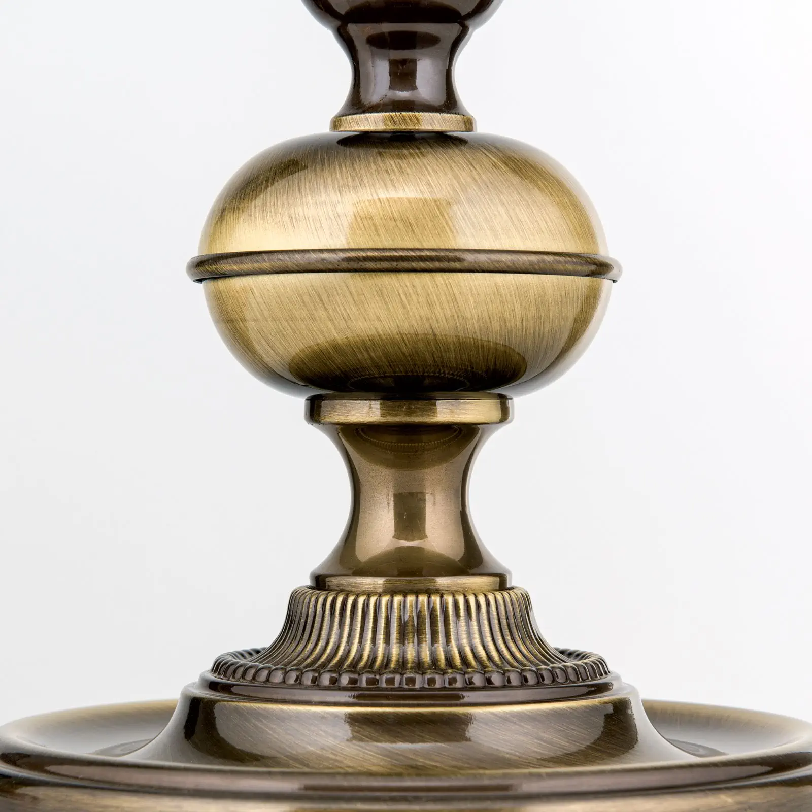 Postolje stone lampe FLÄMISCH, patina, bez abažura, visina 39 cm - 5