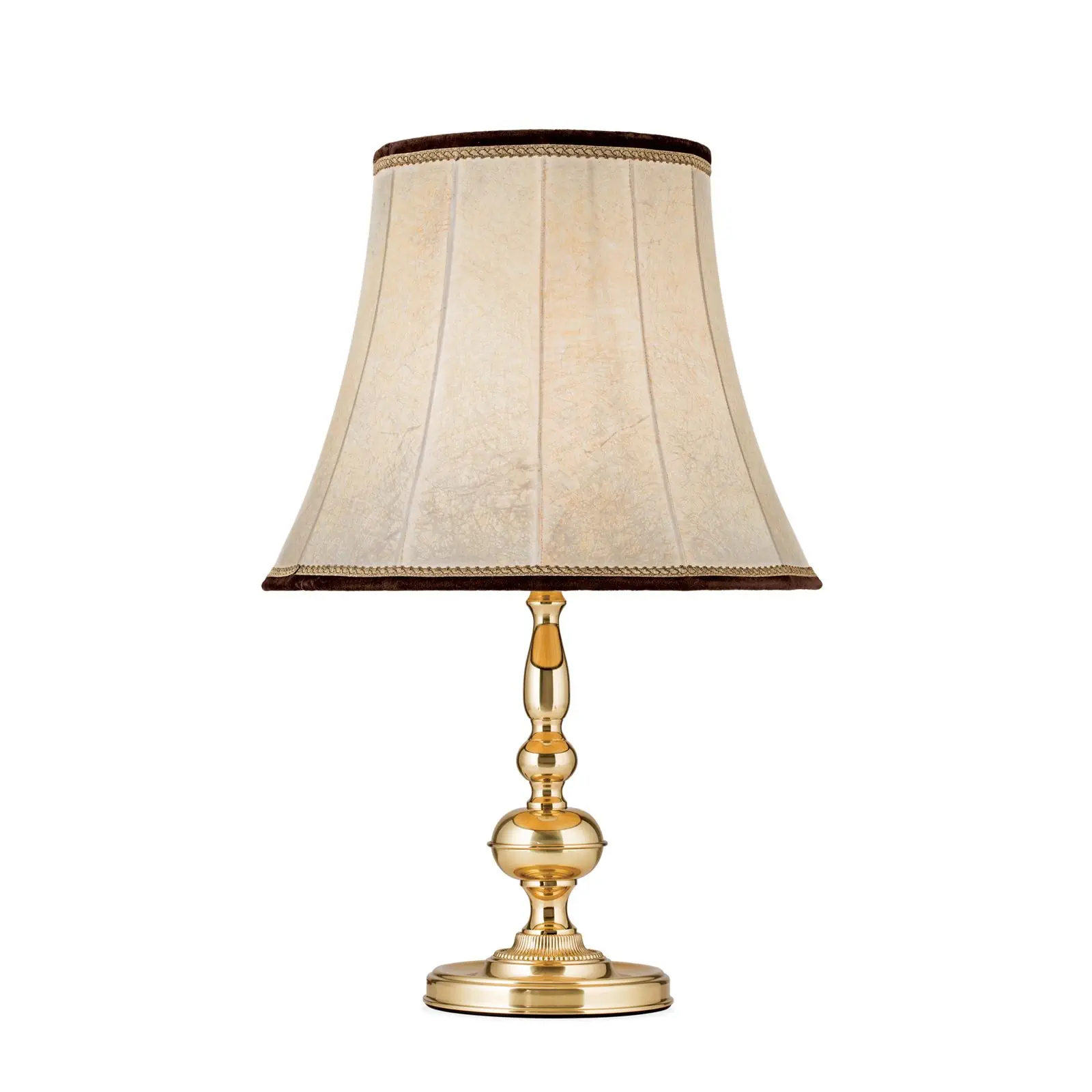 Stona lampa FLÄMISCH, sjajni mesing, Ø 40 cm - 5