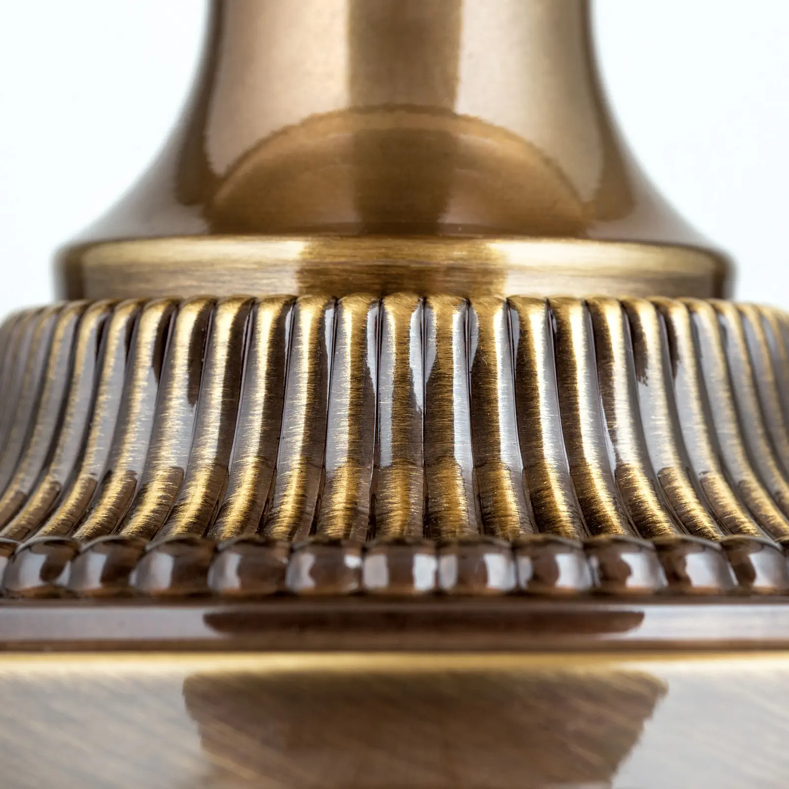 Stona lampa FLÄMISCH, patina, Ø 40 cm - 4