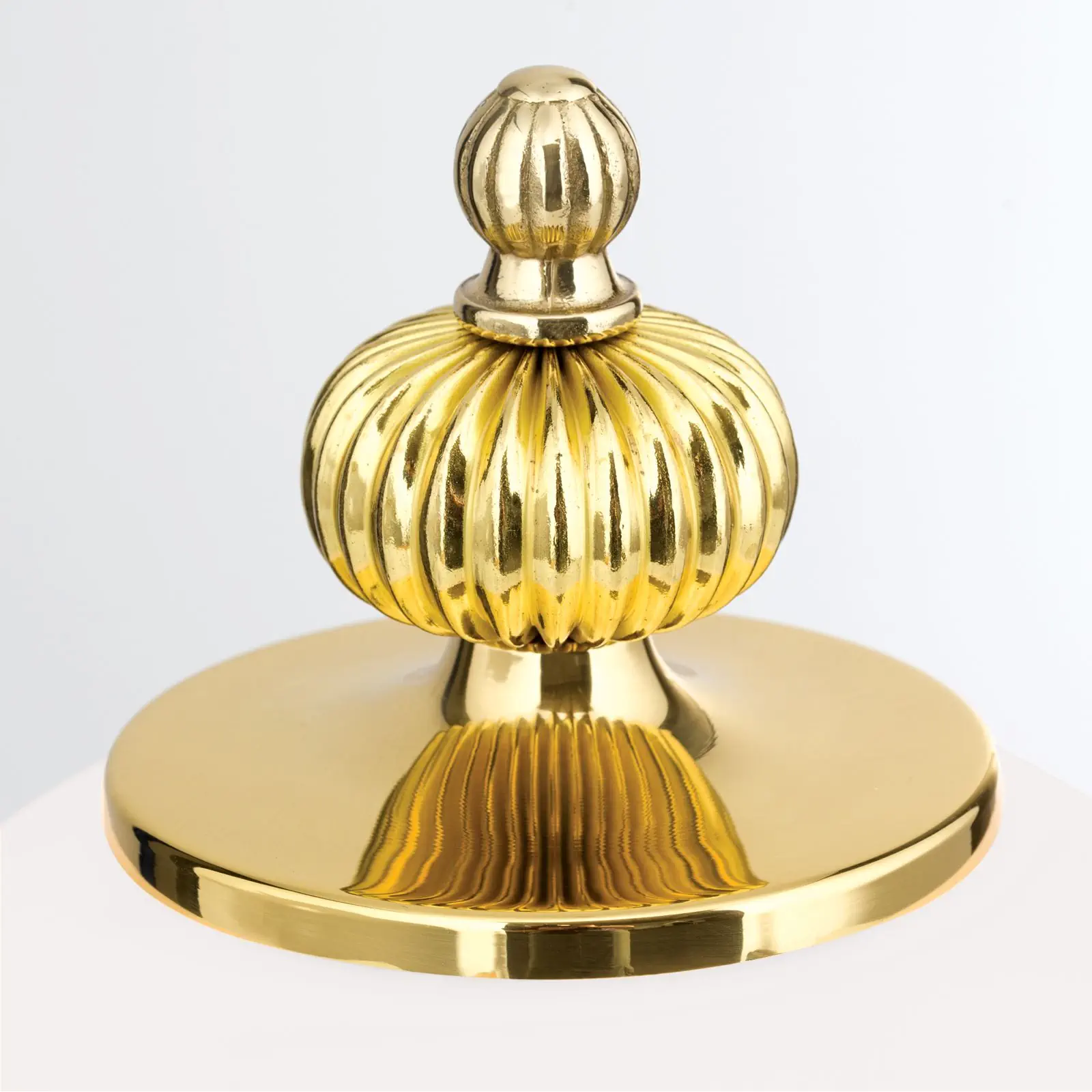 Stona lampa WIENER NOSTALGIE, 1 izvor svetla, sjajni mesing, sa opal mat staklom - 6