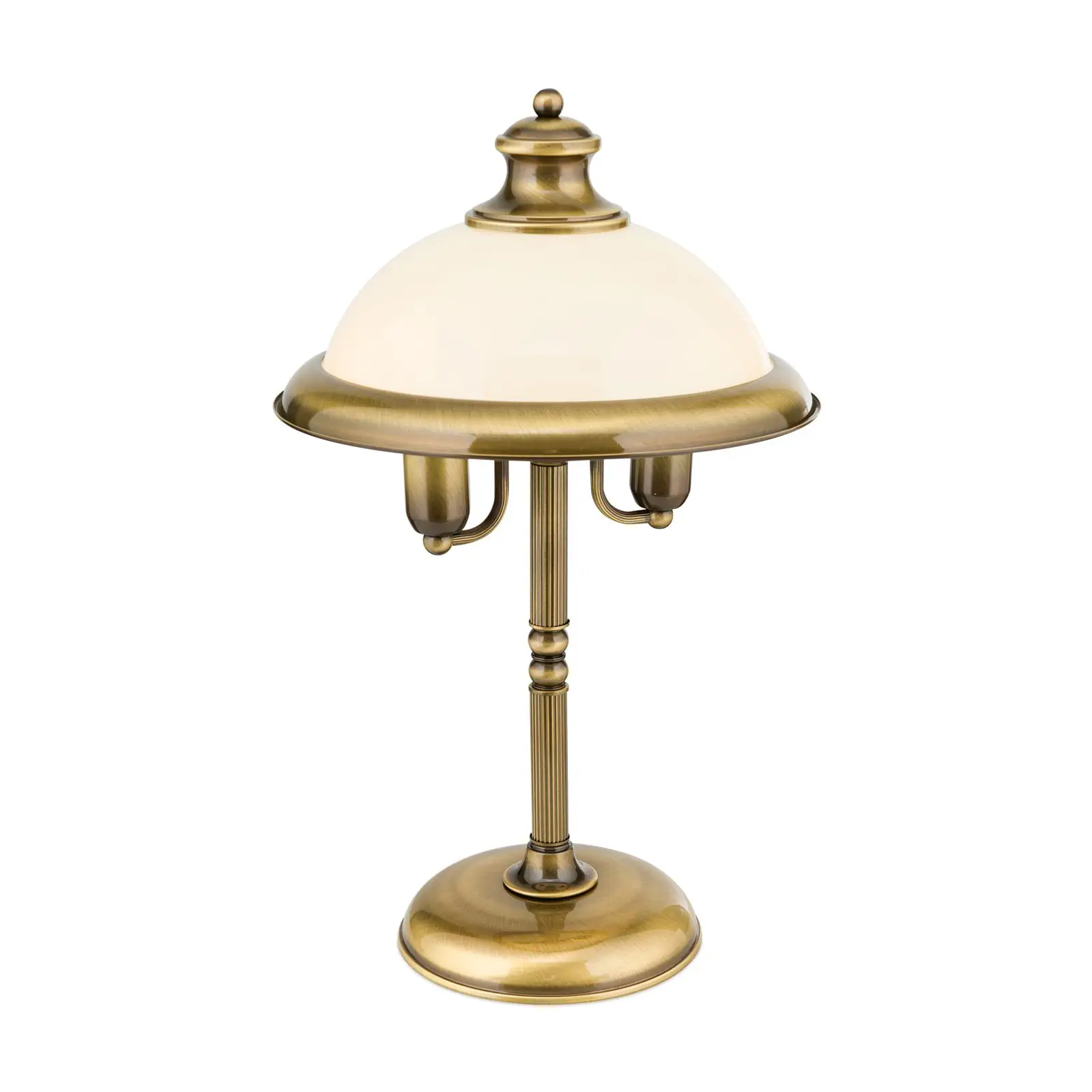 Stona lampa AUSTRIAN OLD LAMP, 2 izvora svetla, patina, H 55 cm - 4