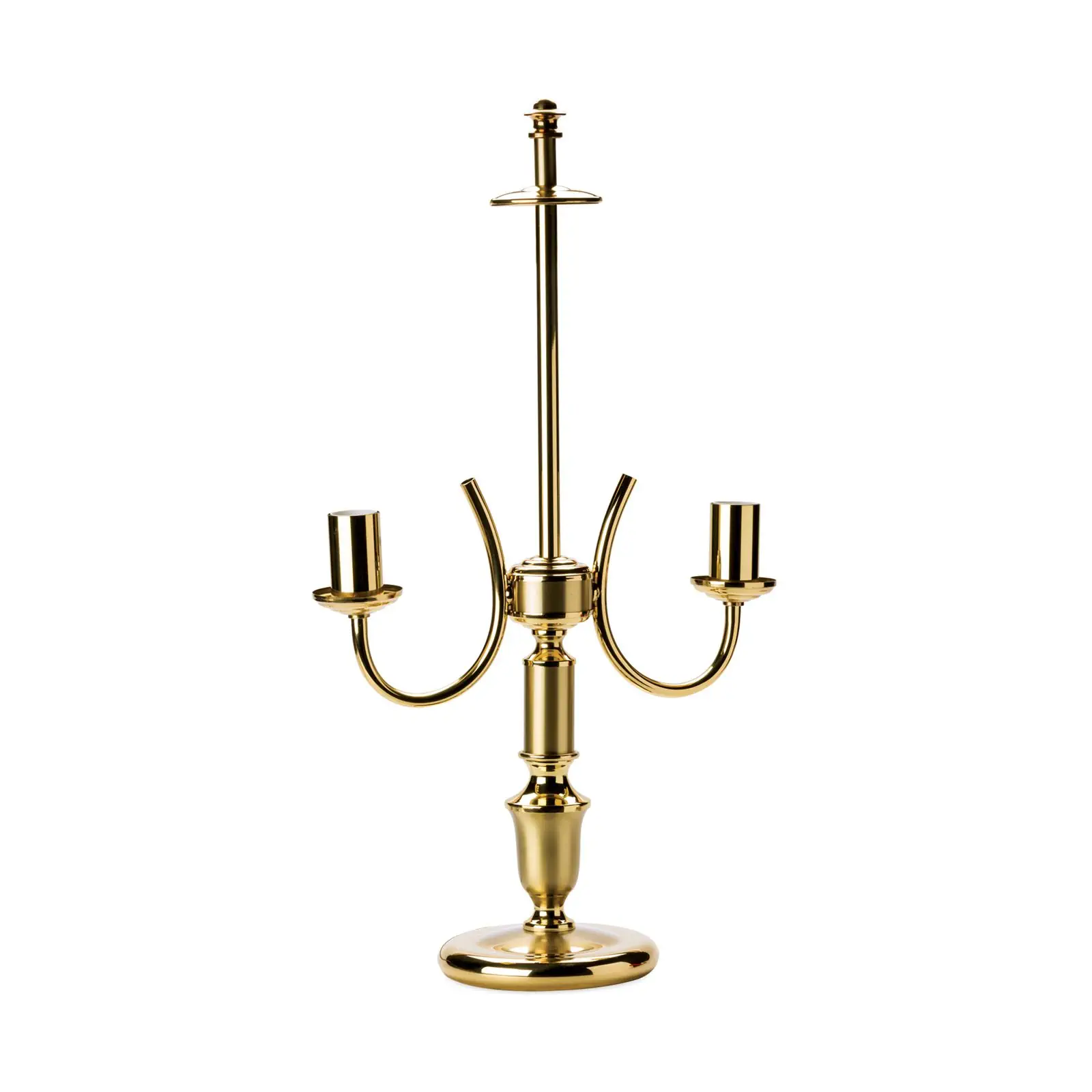 Postolje stone lampe, mat mesing, bez abažura, visina 45 cm - 4