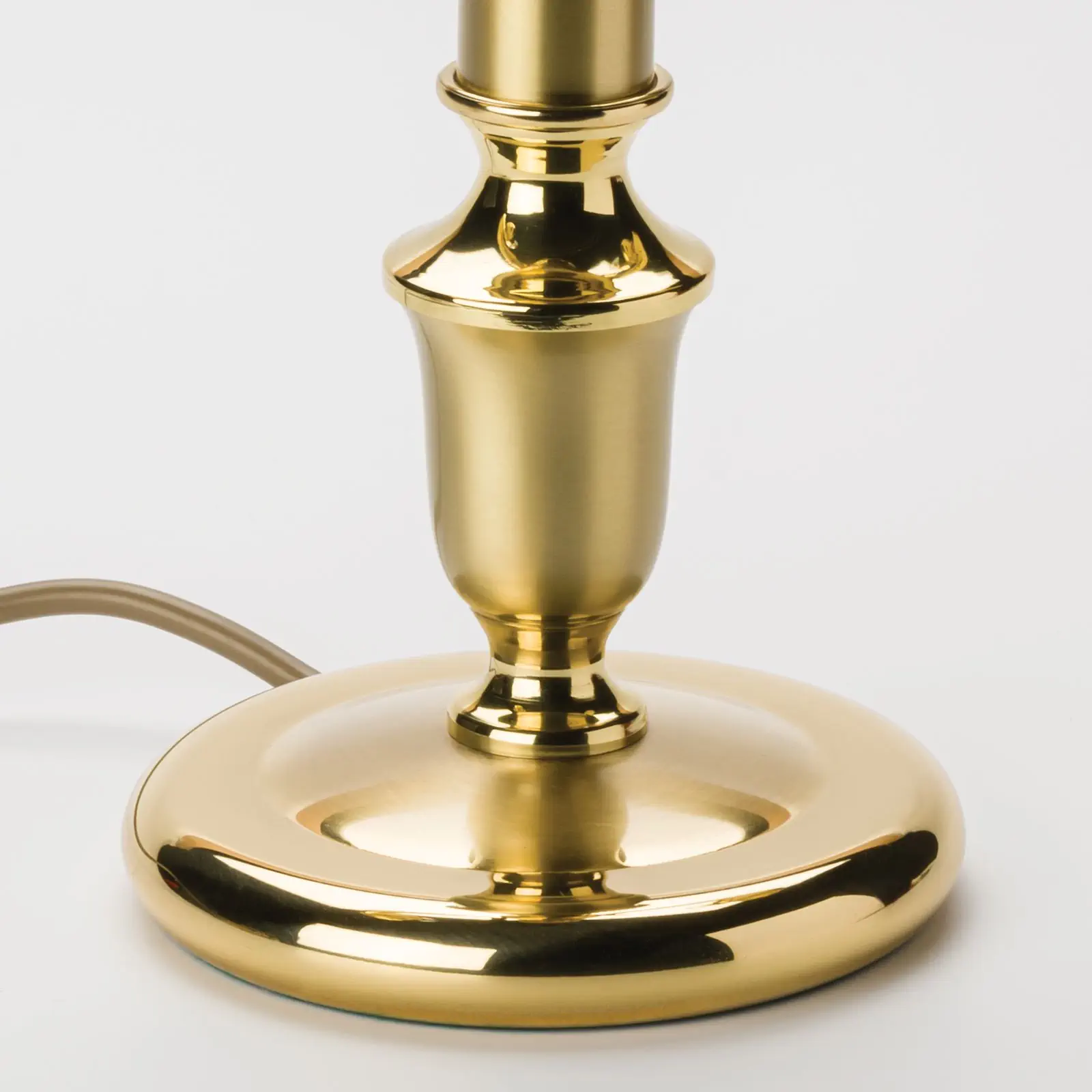 Postolje stone lampe, mat mesing, bez abažura, visina 45 cm - 5