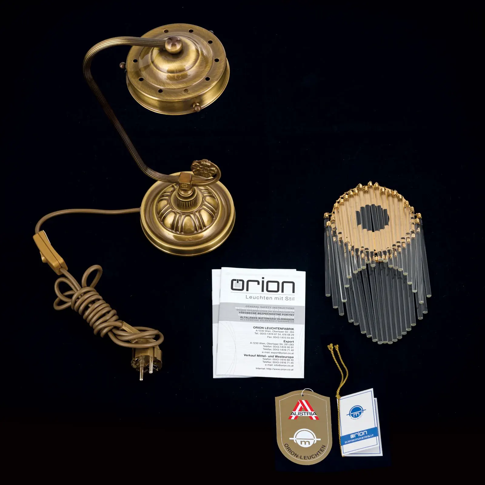 Stona lampa STÄBCHENSERIE, 1 izvor svetla, patina - 8