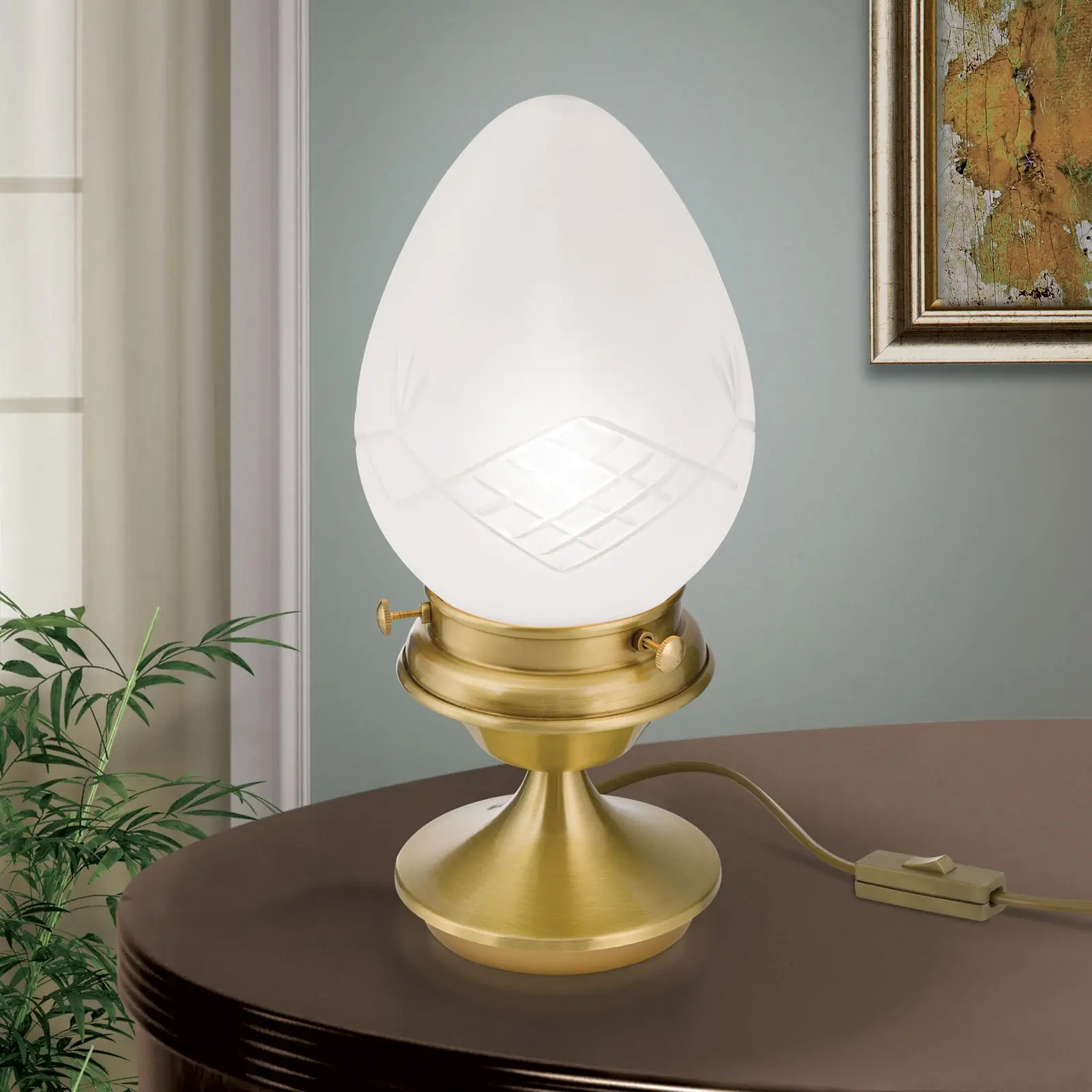 Stona lampa BUDAPEST, bronza - 2