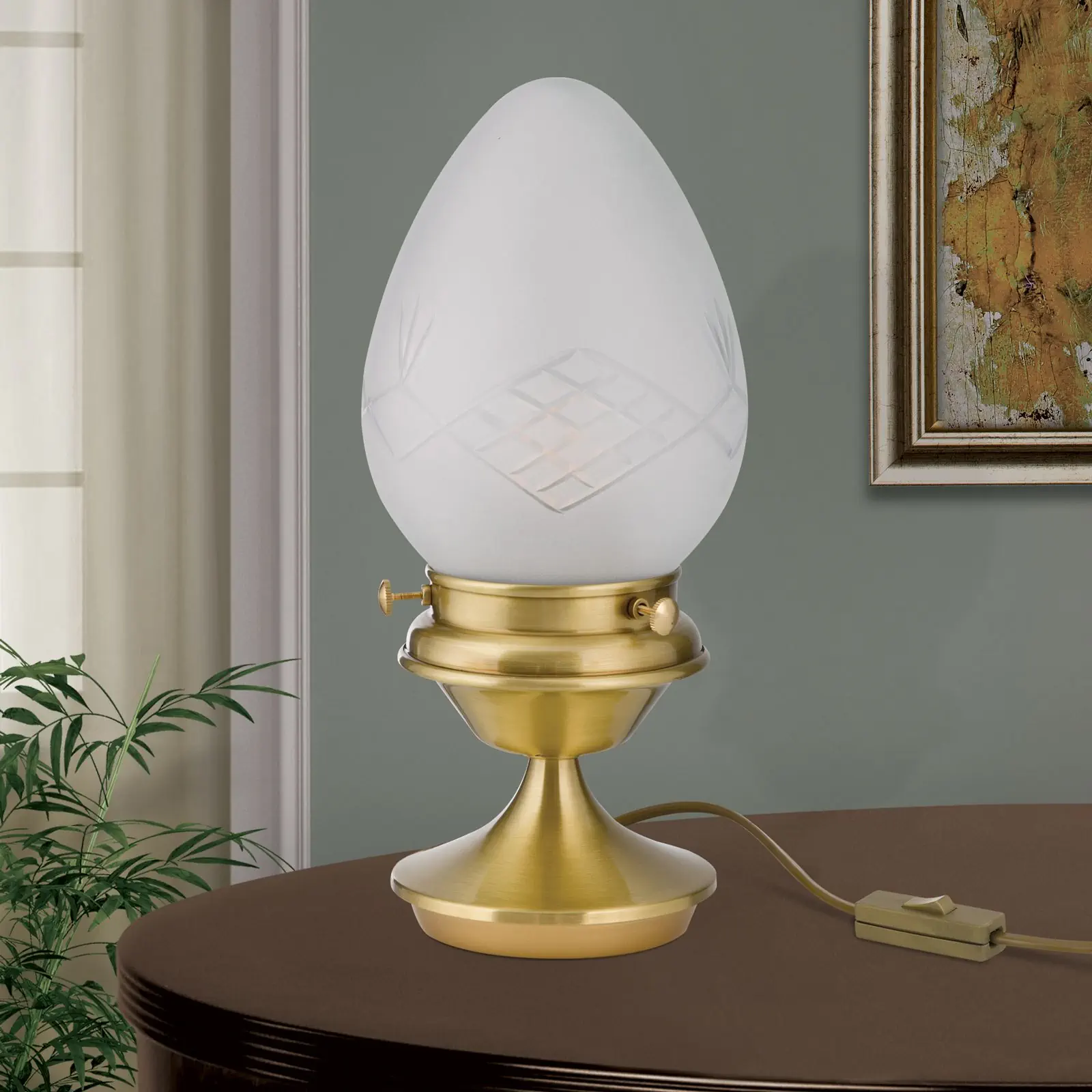 Stona lampa BUDAPEST, bronza - 3