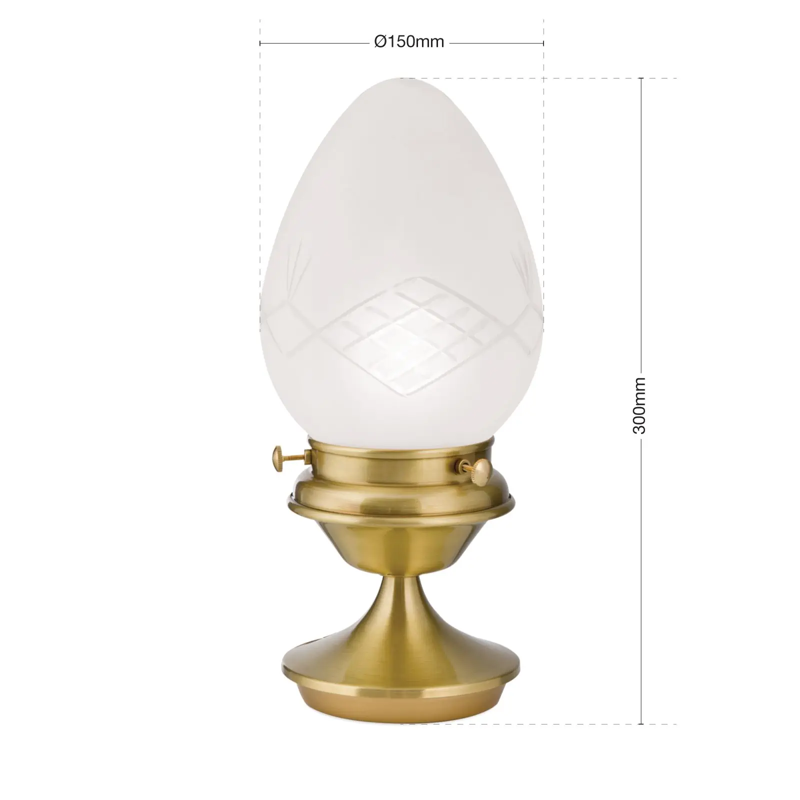 Stona lampa BUDAPEST, bronza - 7