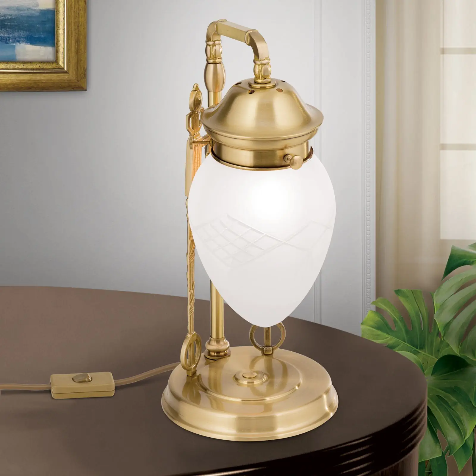 Stona lampa BUDAPEST, bronza - 2