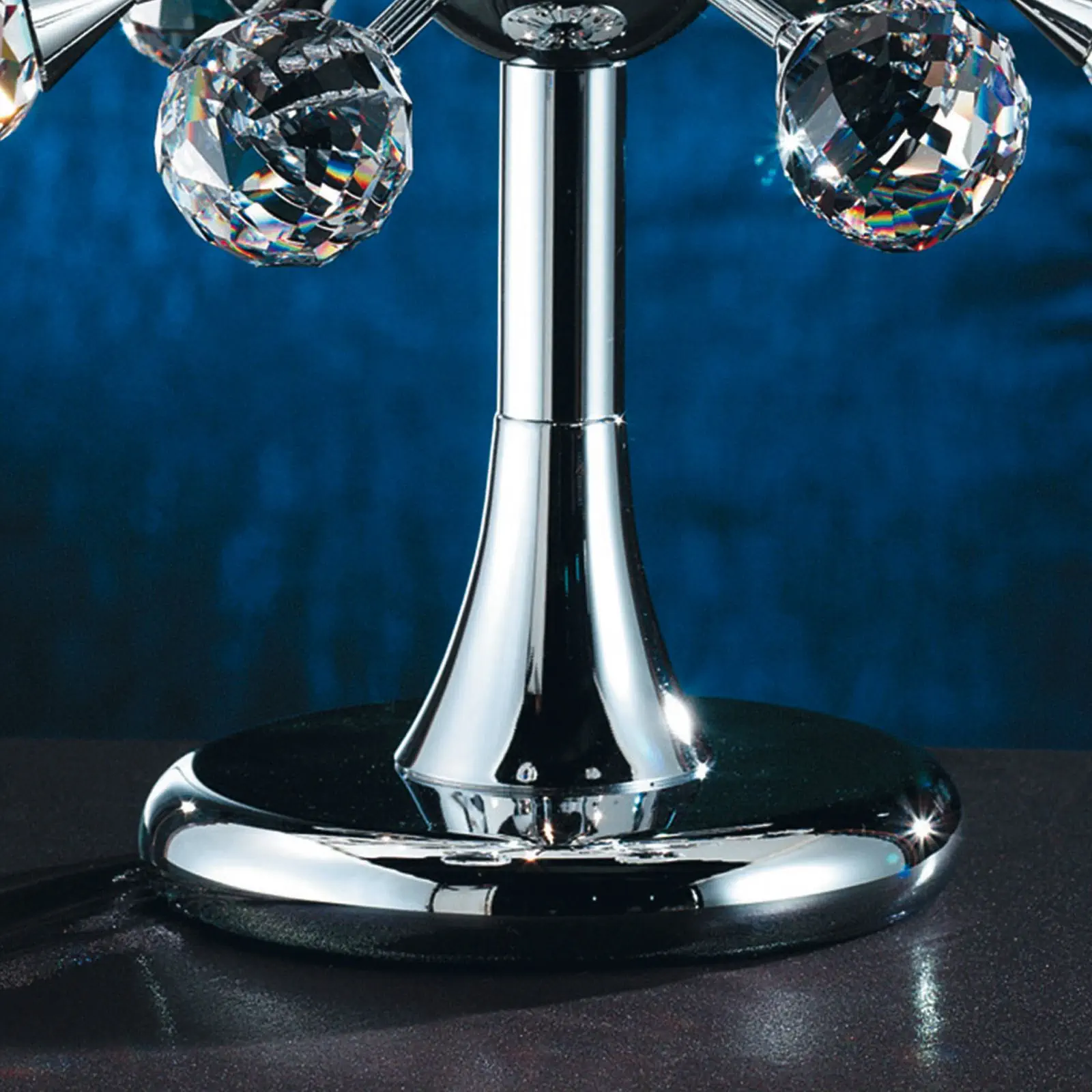 Stona lampa GALAXY, 9 izvora svetla, hrom - 3