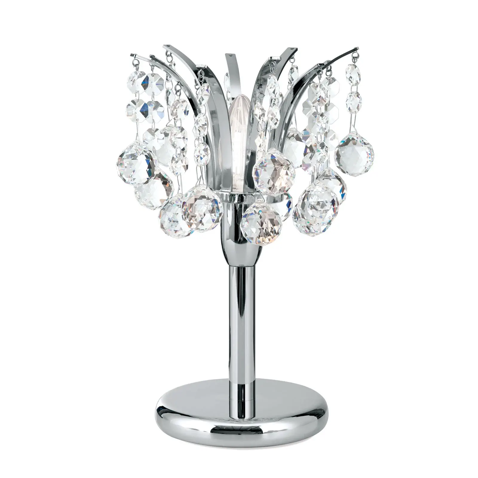 Stona lampa KRISTALL KLASSISCH, hrom, 28 cm - 4