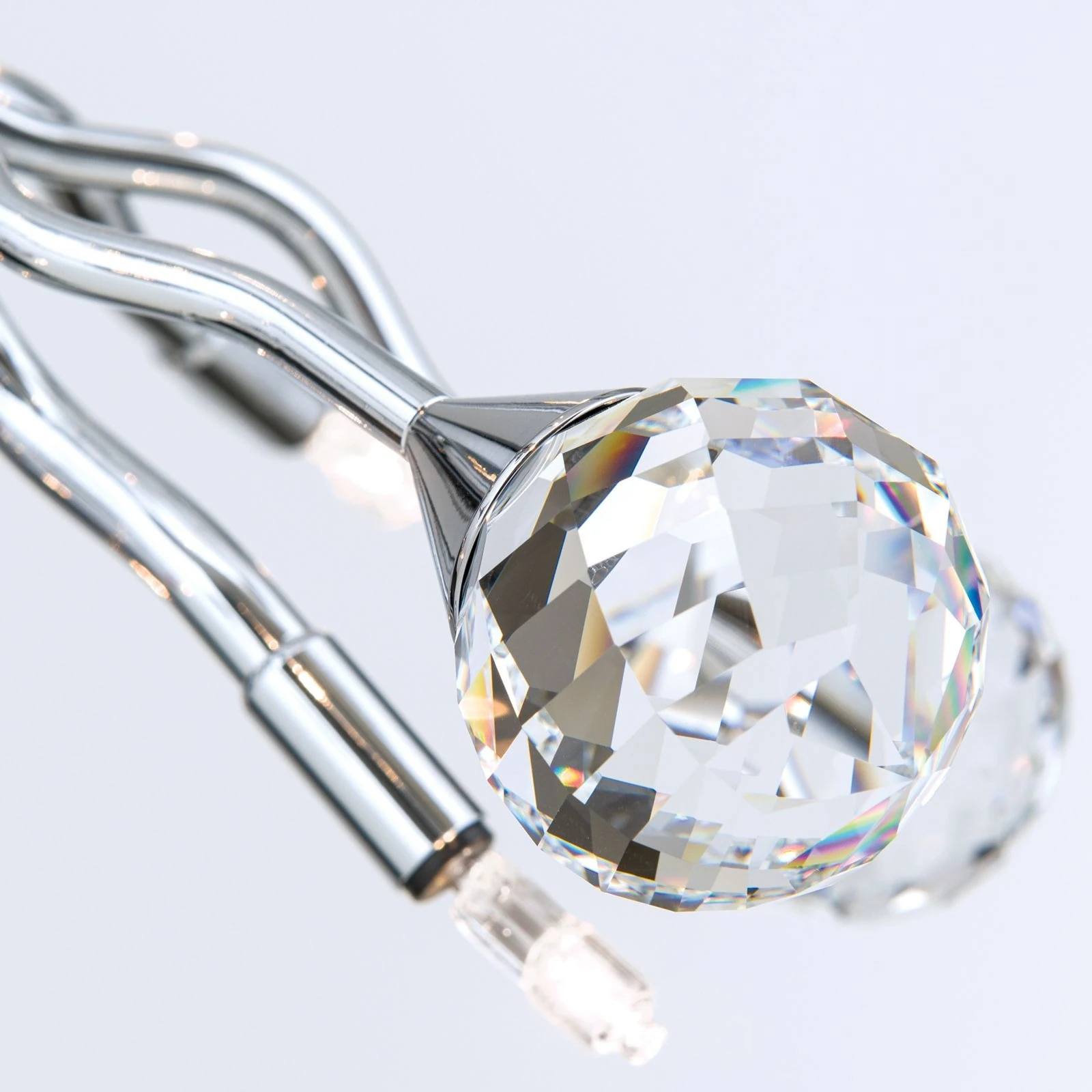 Stona lampa GALAXY, 12 izvora svetla, Hrom - 5