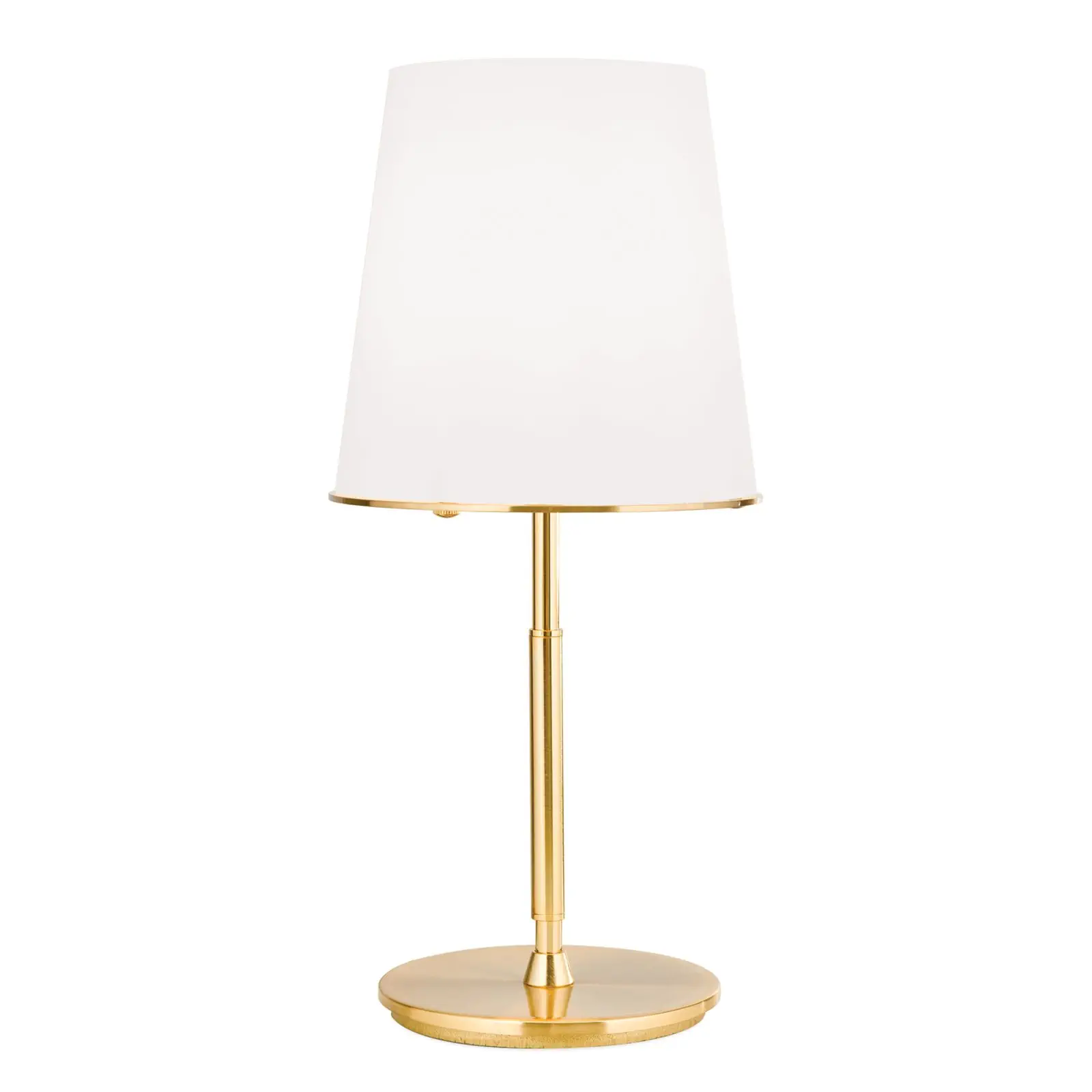 Stona lampa KONUS, 1 izvor svetla, mat zlatna - 4