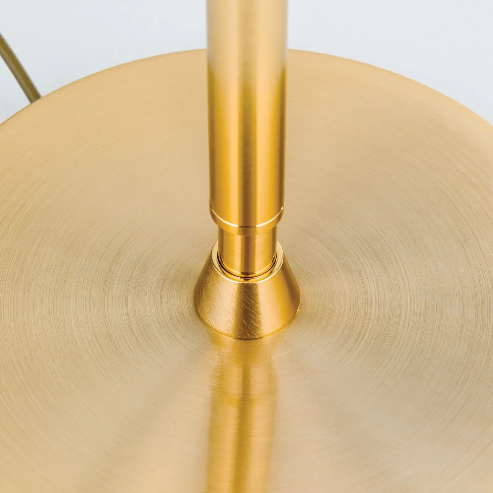 Stona lampa KONUS, 1 izvor svetla, mat zlatna - 5