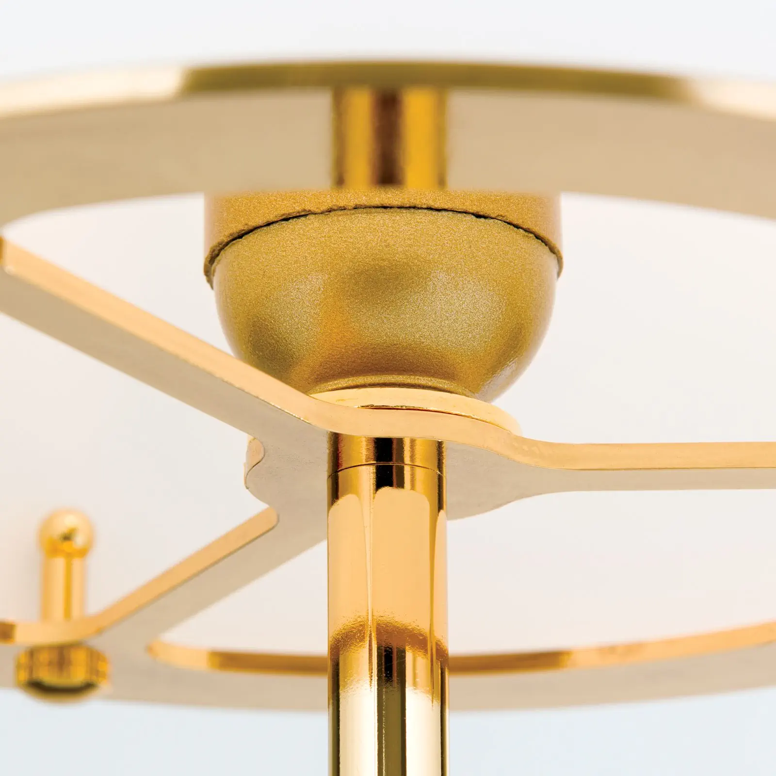 Stona lampa KONUS, 1 izvor svetla, mat zlatna - 6