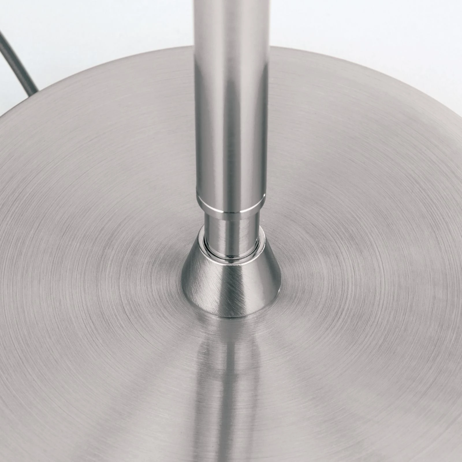 Stona lampa KONUS, satin hrom, mat opal staklo - 5