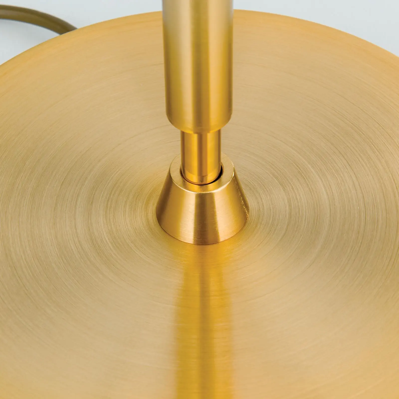 Stona lampa KONUS, 3 izvora svetla, mat zlatna - 6