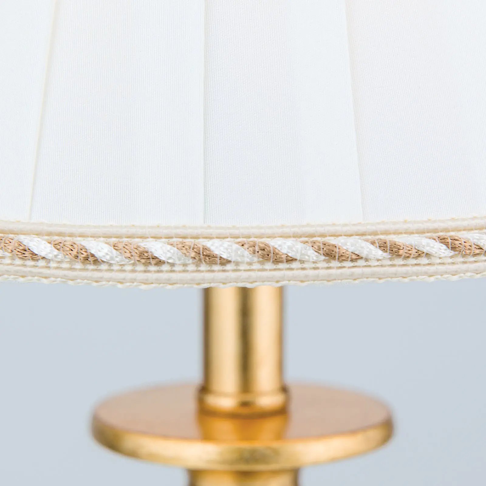 Stona lampa FONSA, antikno zlato, H 43 cm - 5