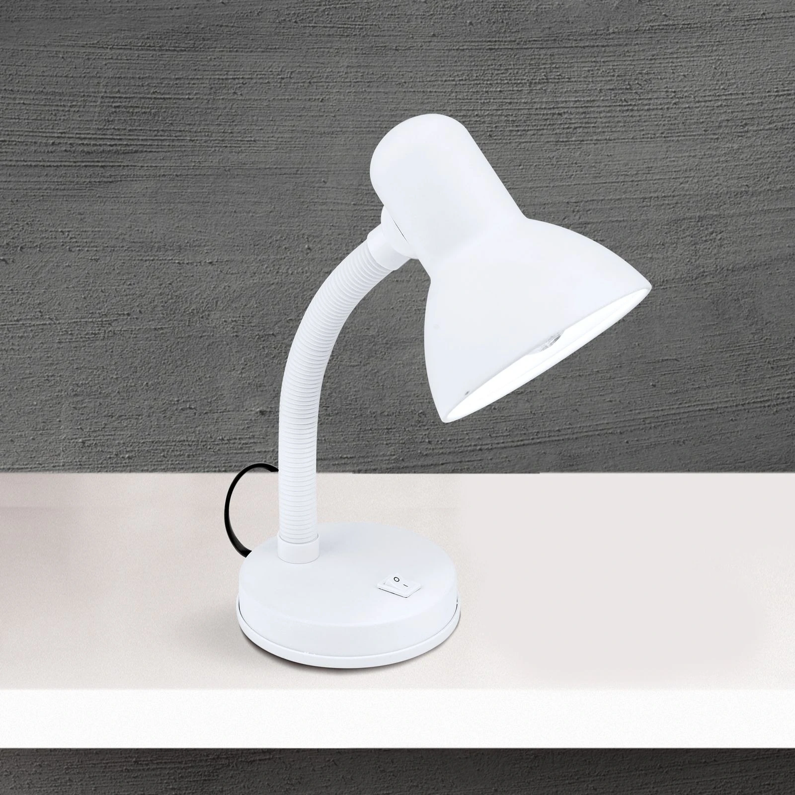 Stona lampa NEMO, bela - 2