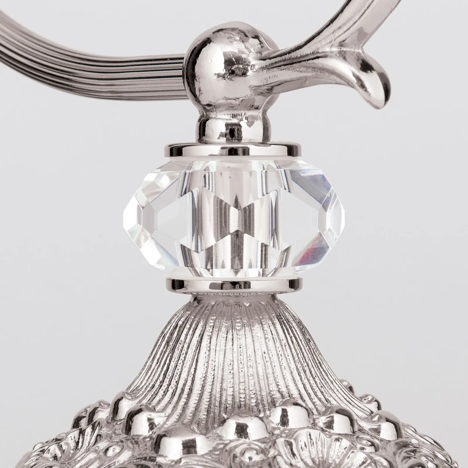 Stona lampa LA BOHEME, antik srebro - 5