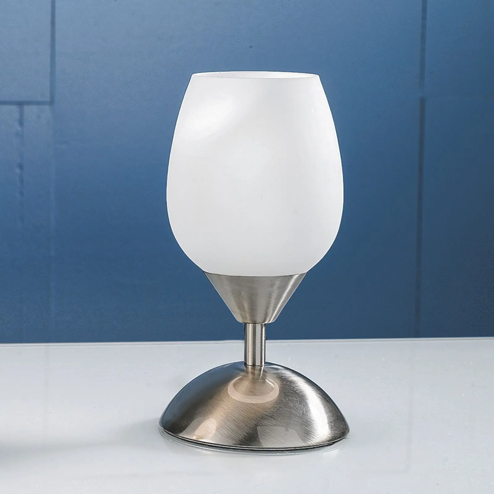 Stona lampa TULPA, satinirana - 9