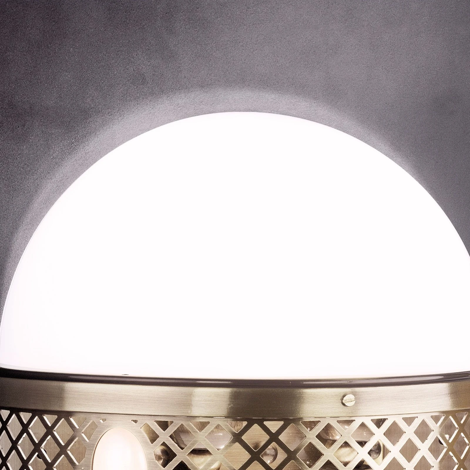 Stona lampa ALT WIEN, antik mesing, visina 56 cm - 2