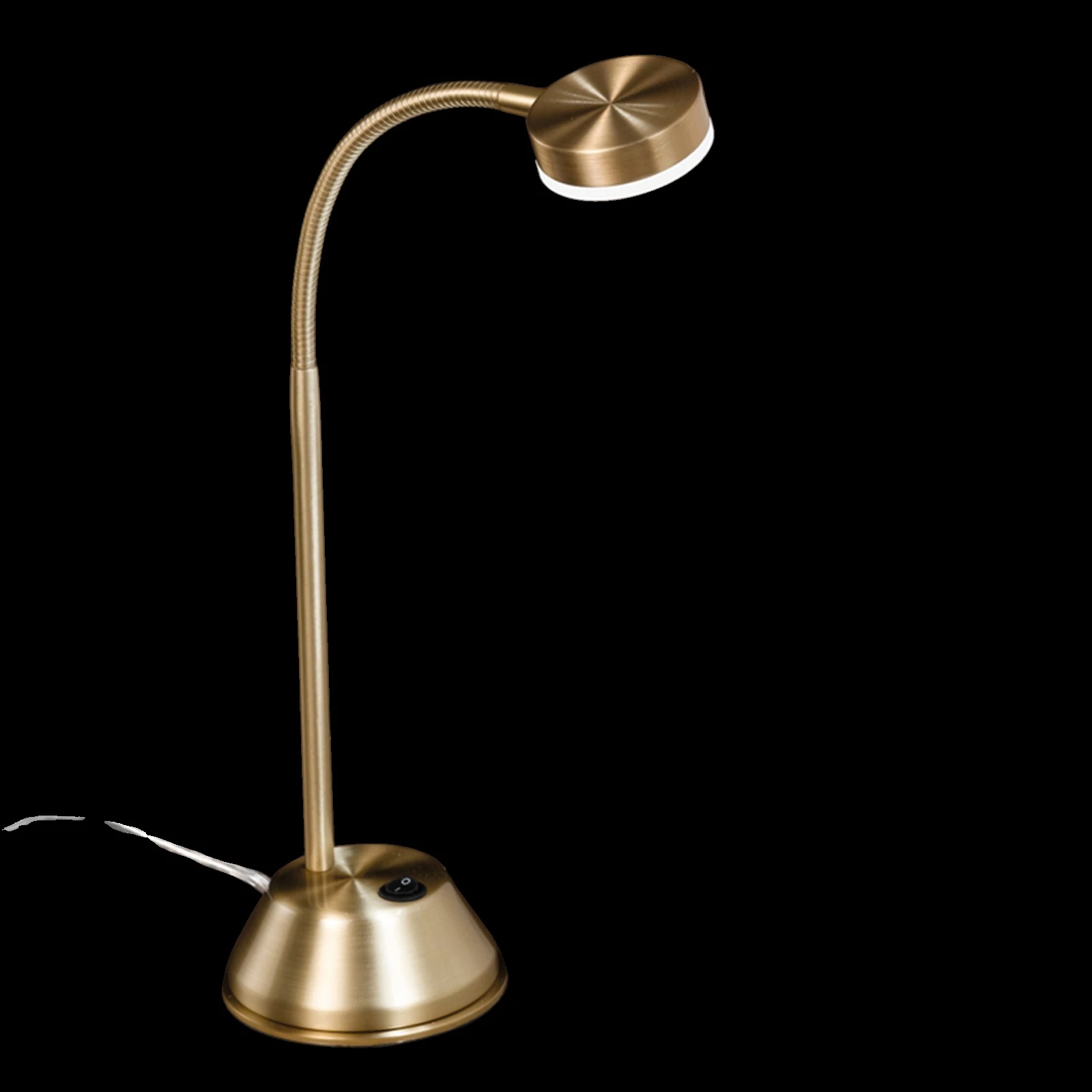 LED stona lampa MIRA, antik mesing - 2