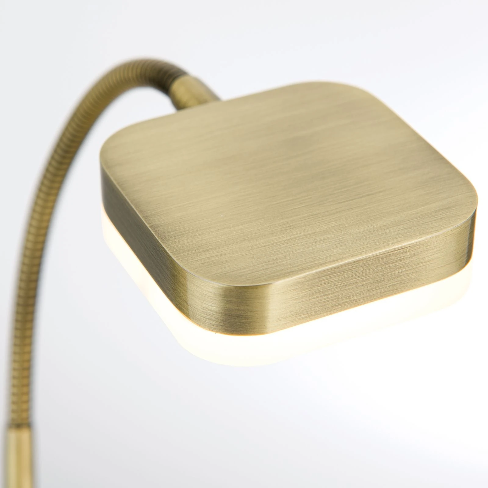 LED stona lampa STENO, antik mesing - 6