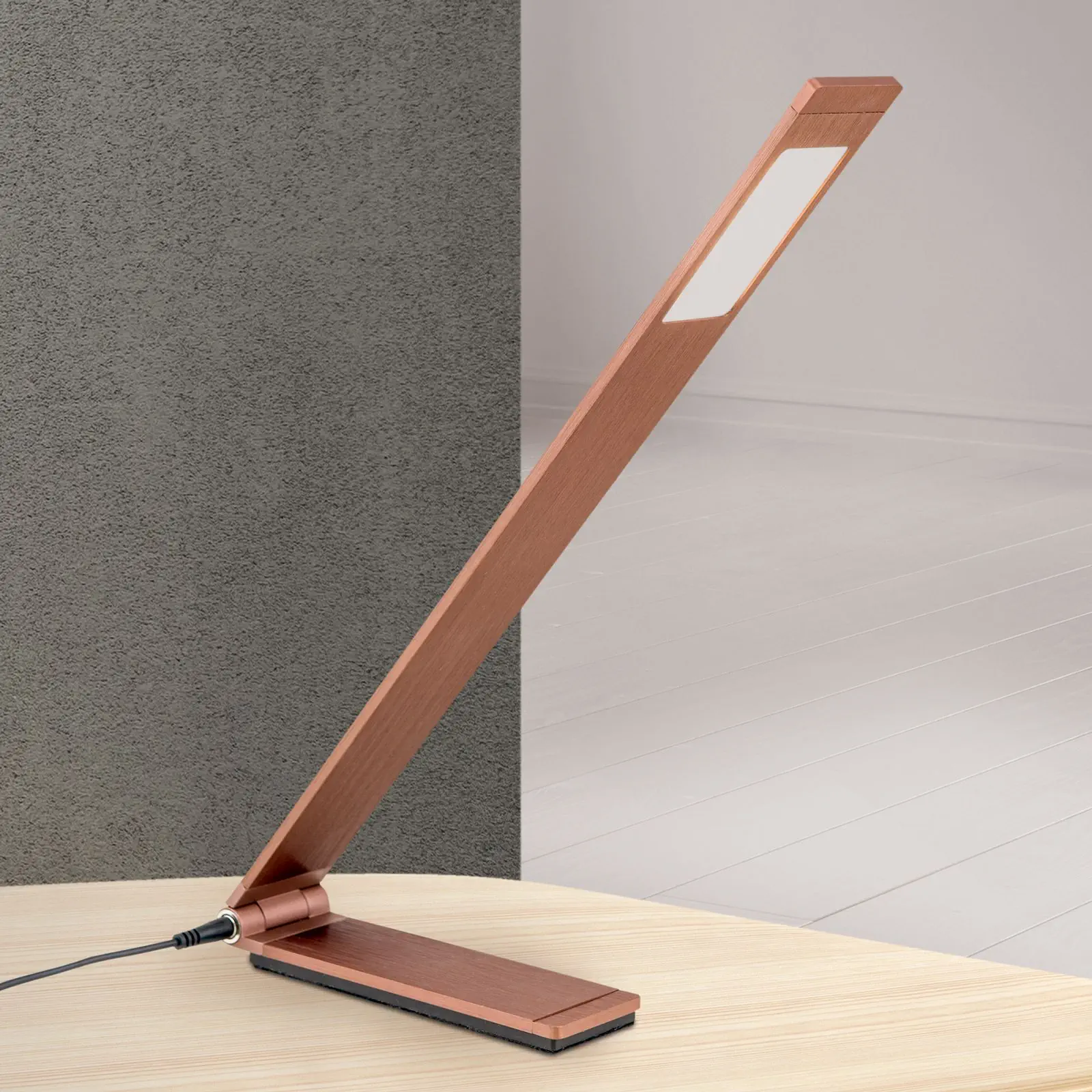 LED stona lampa FOLD, aluminijum bronza - 3