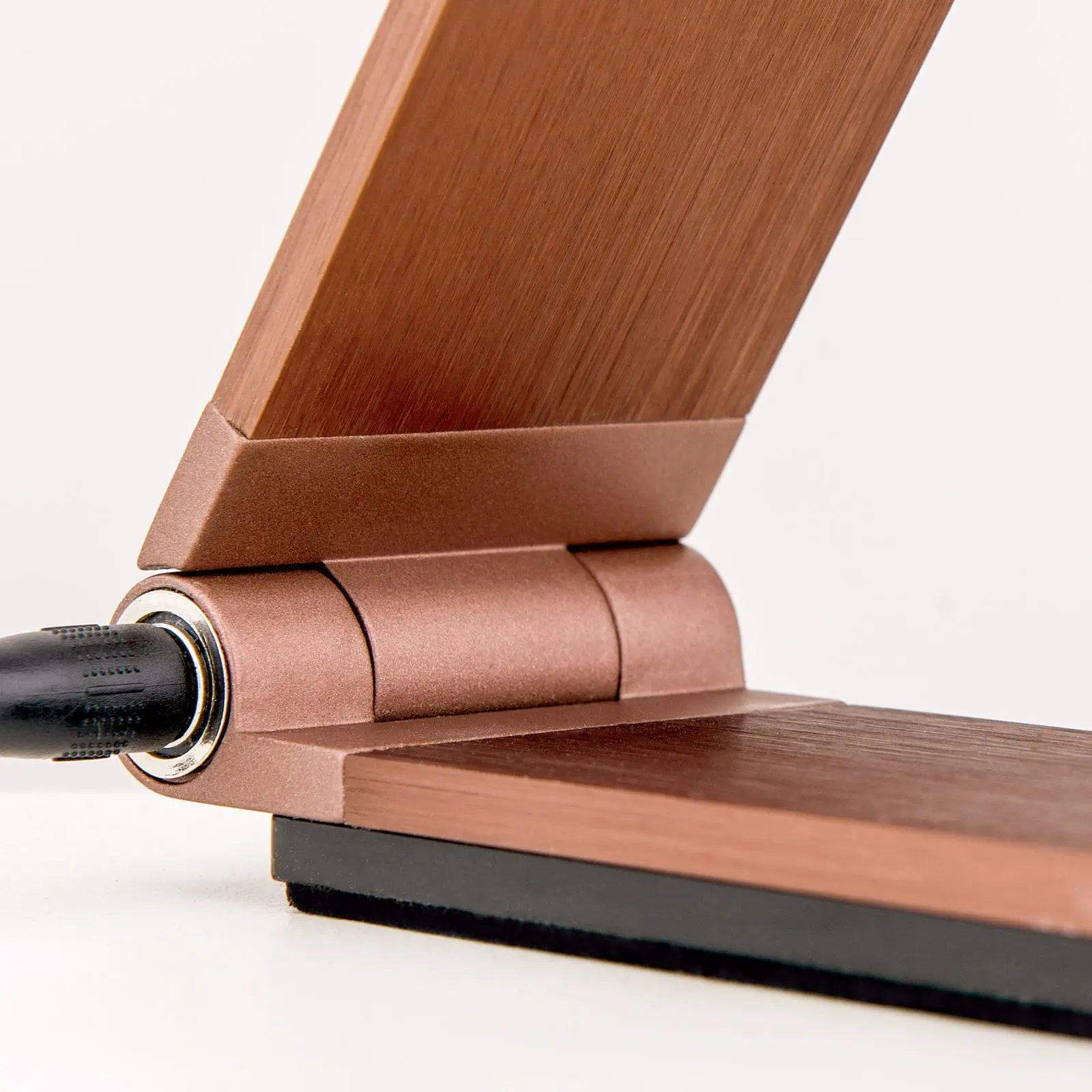 LED stona lampa FOLD, aluminijum bronza - 6