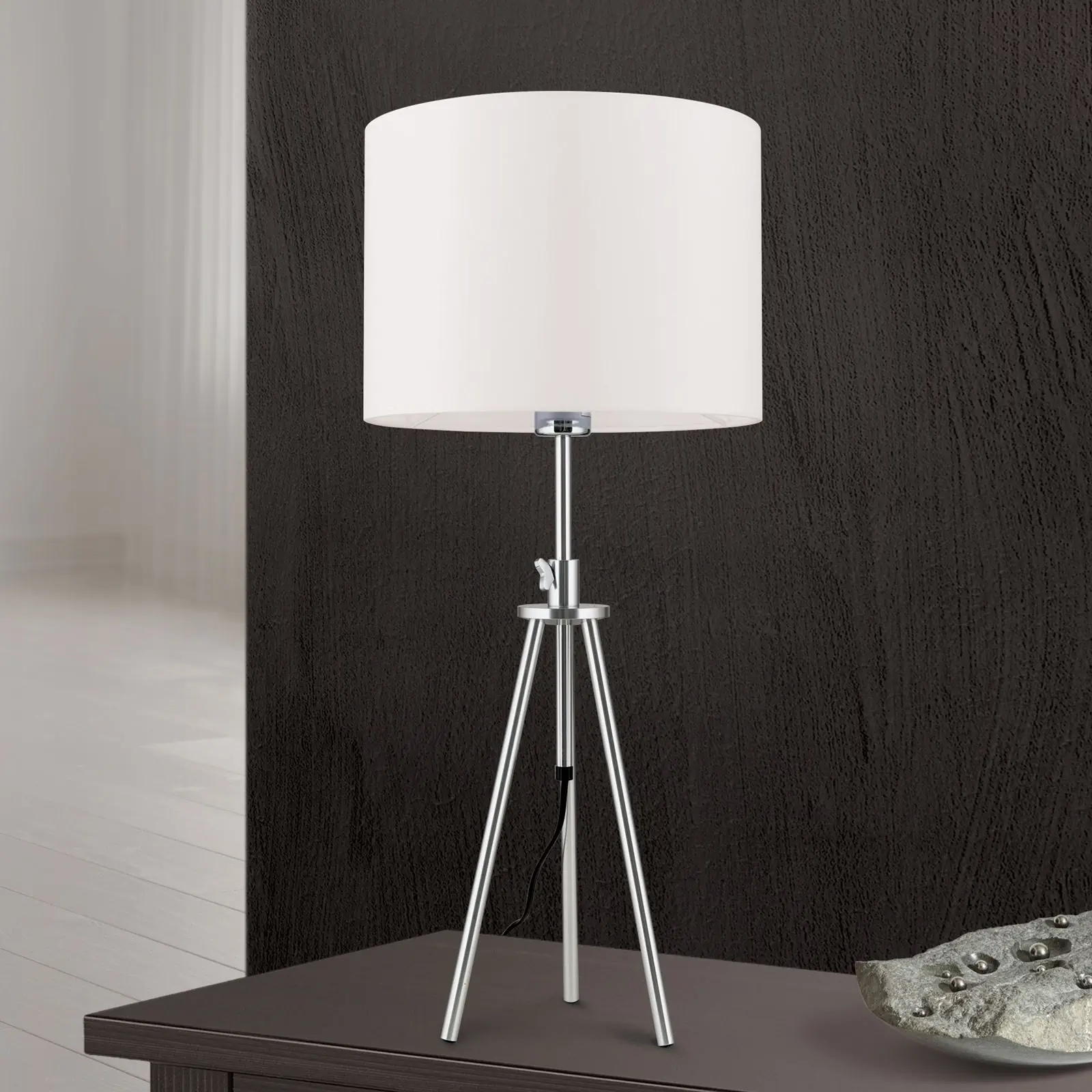 Stona lampa ROGER, satinisana - 3