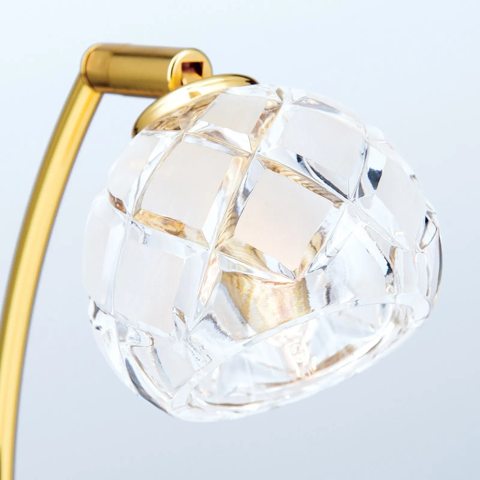 Stona lampa MADERNO, zlatna - 5