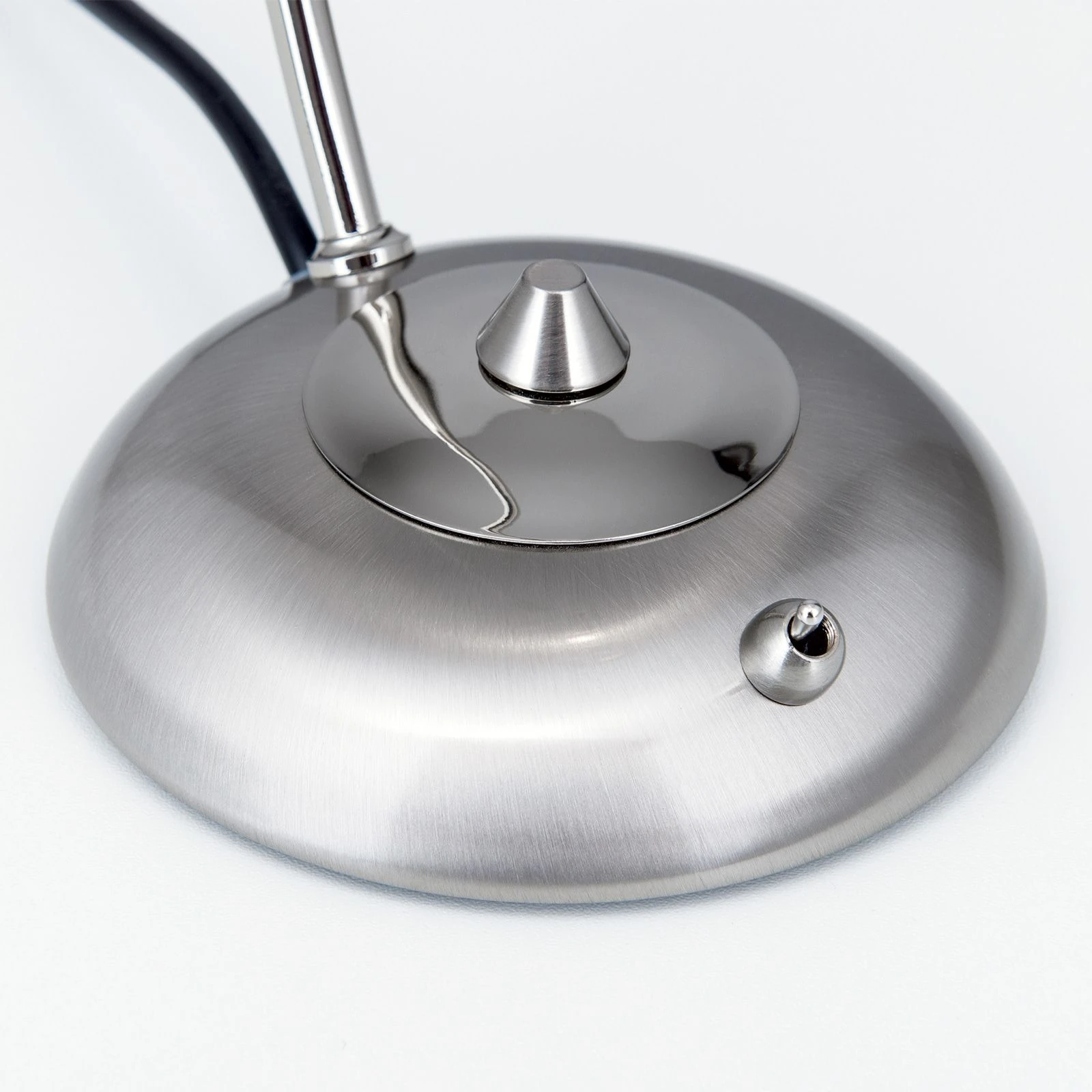 Stona lampa MADERNO, saten hrom - 6