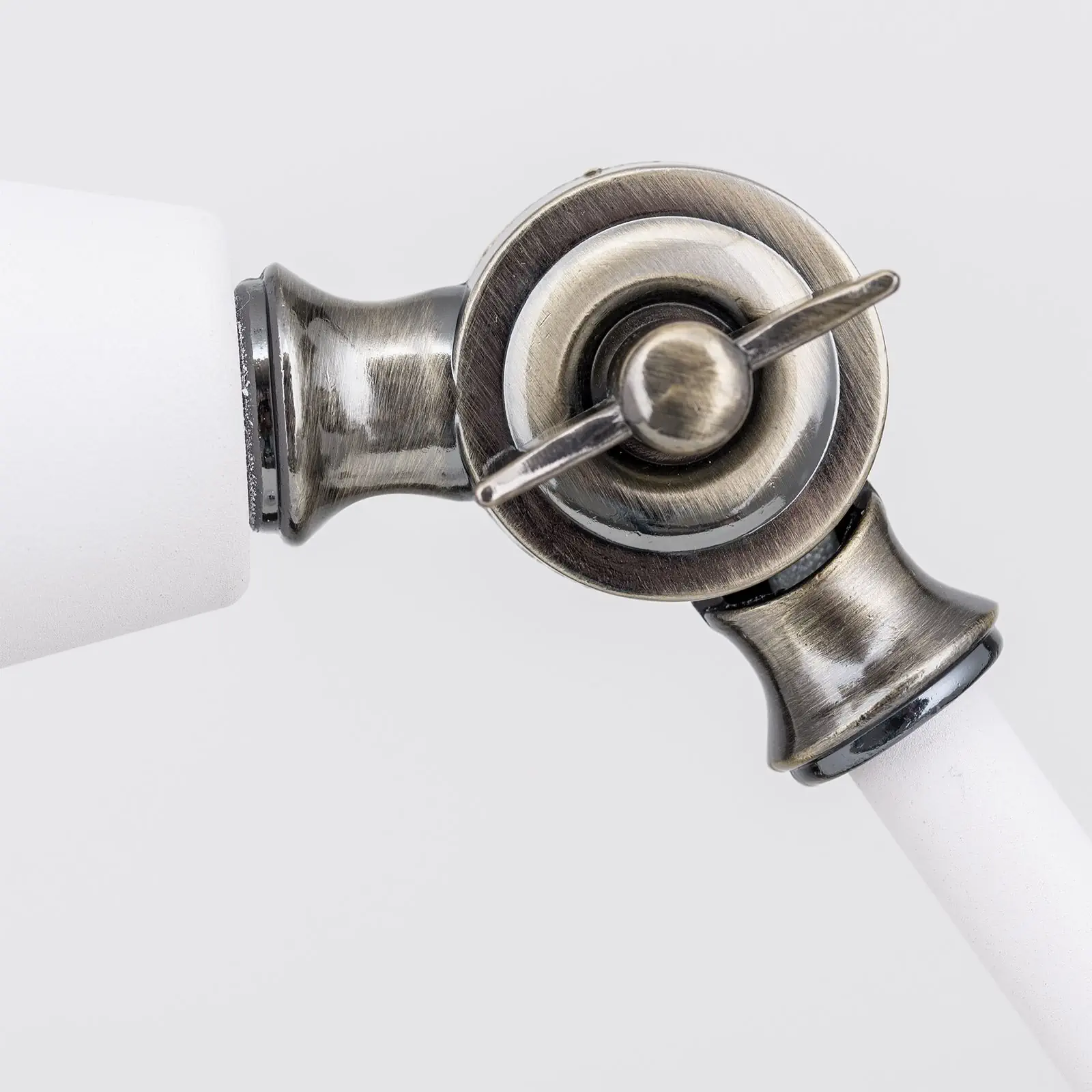 Stona lampa KERMIT, bela - 6