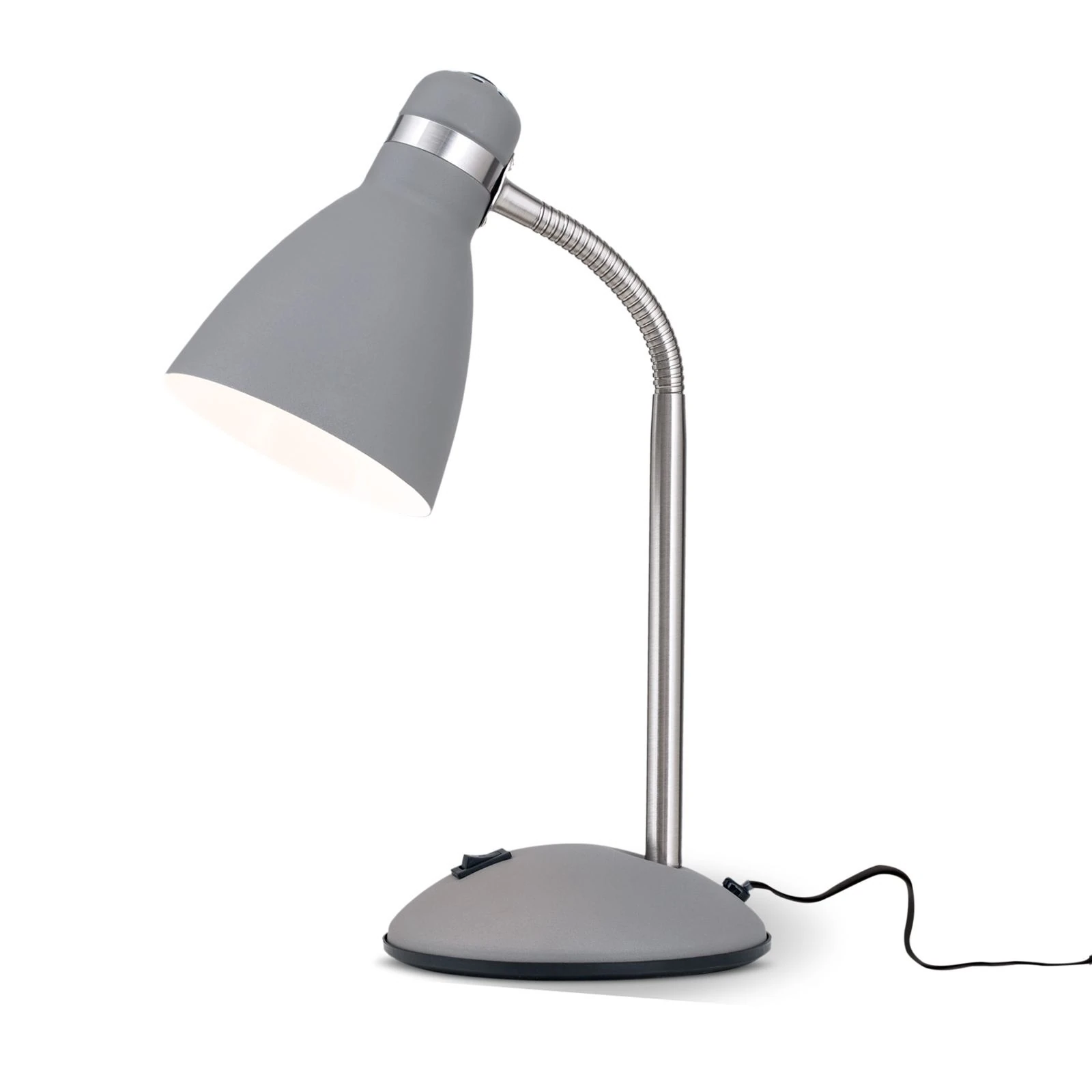 Stona lampa SCHOOL, siva - 4