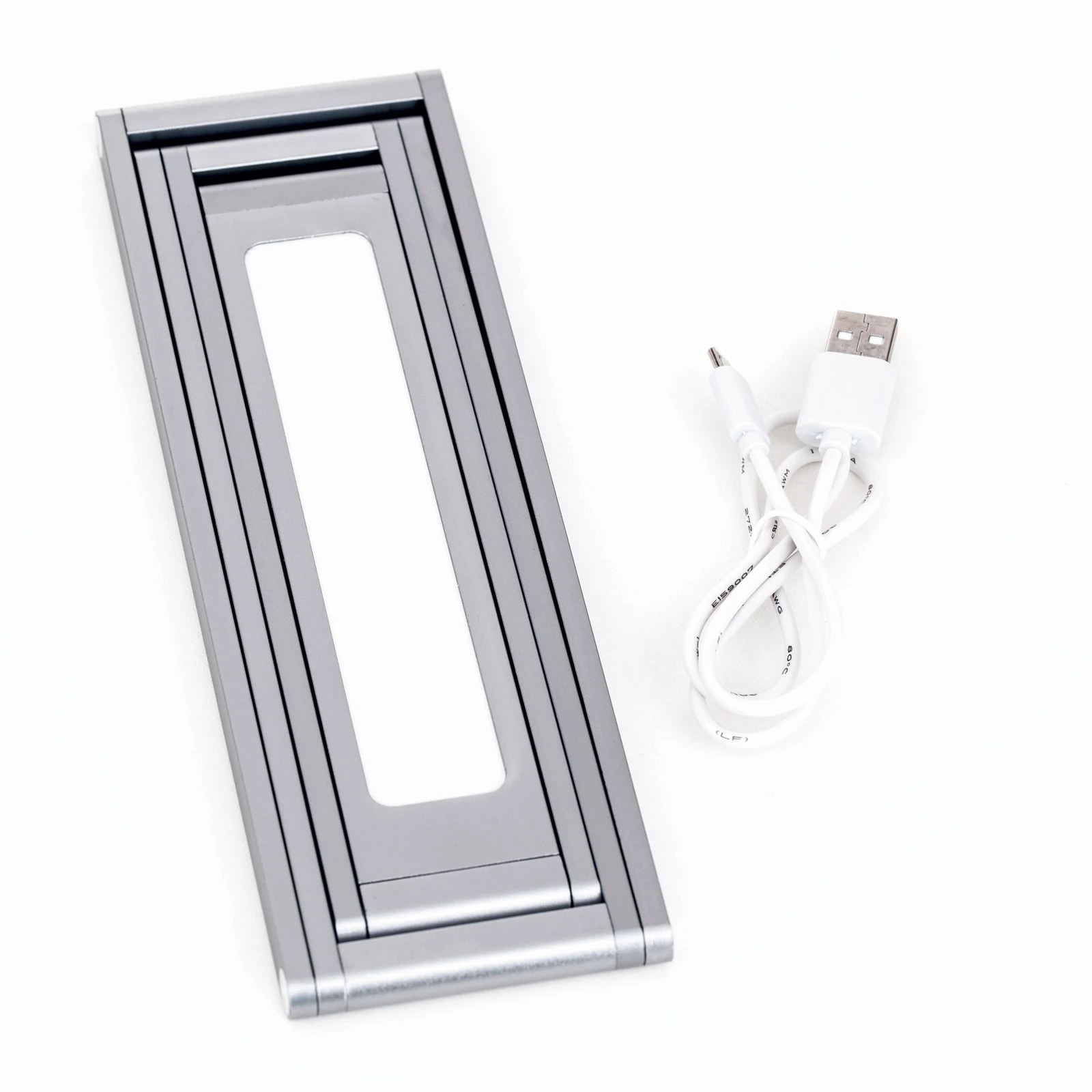 Stona lampa na baterije FALTO, antracit - 7