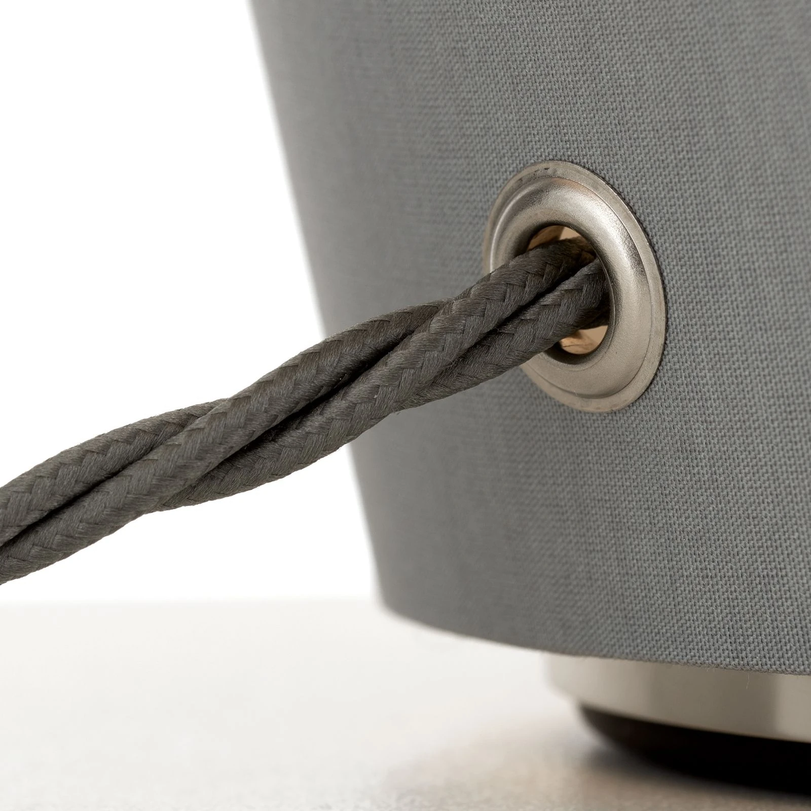 Stona lampa TWINS, mala, siva - 5