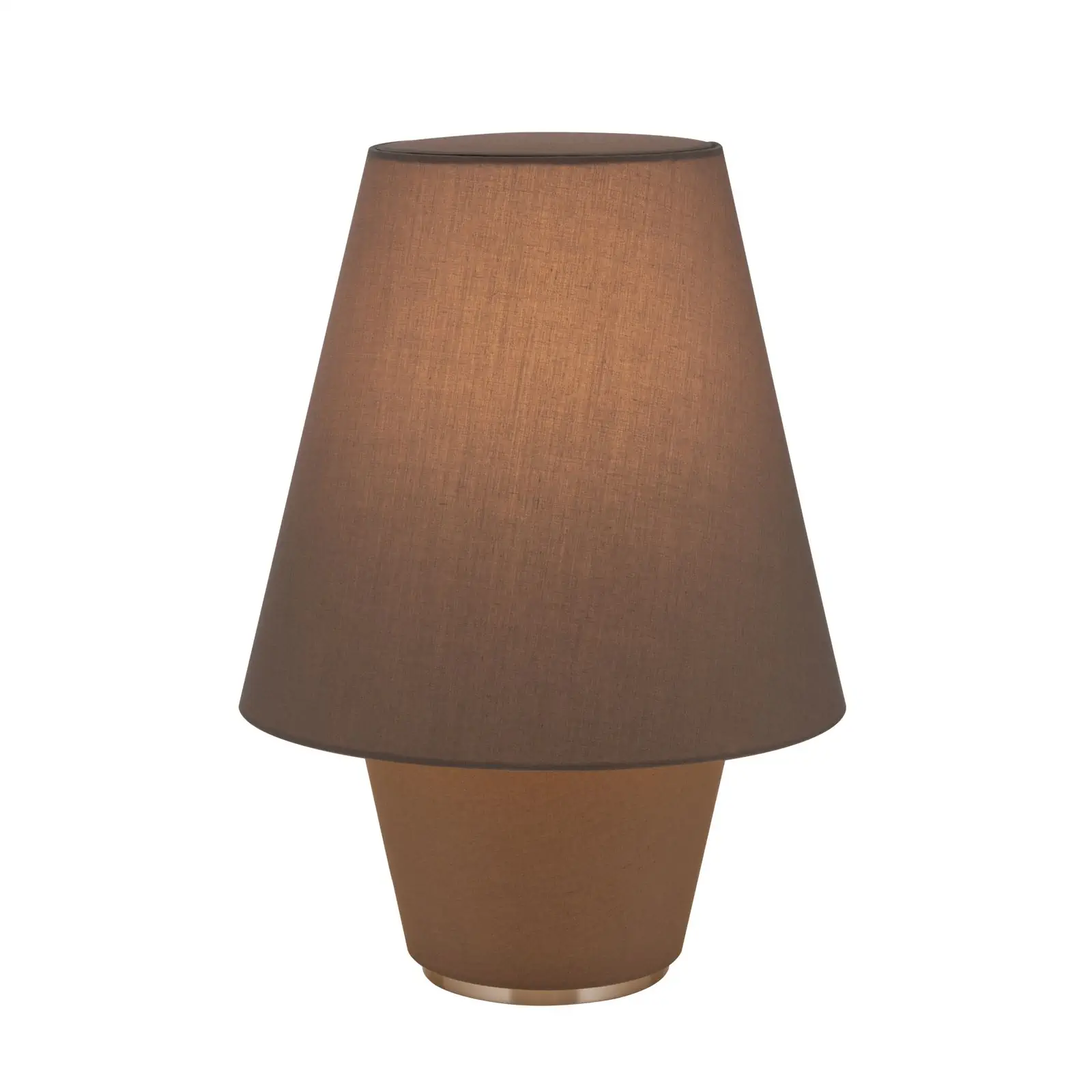 Stona lampa TWINS, Srednja, braon - 4