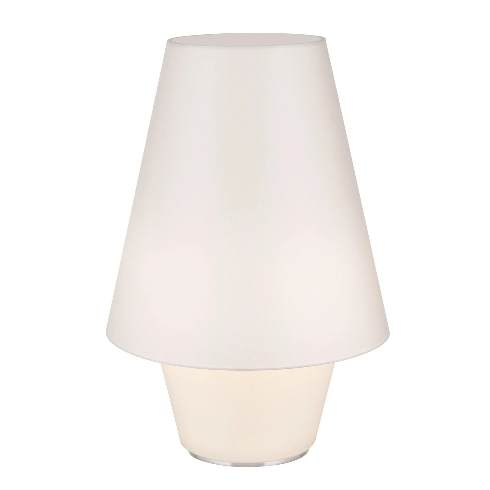 Stona lampa TWINS, velika, krem - 4