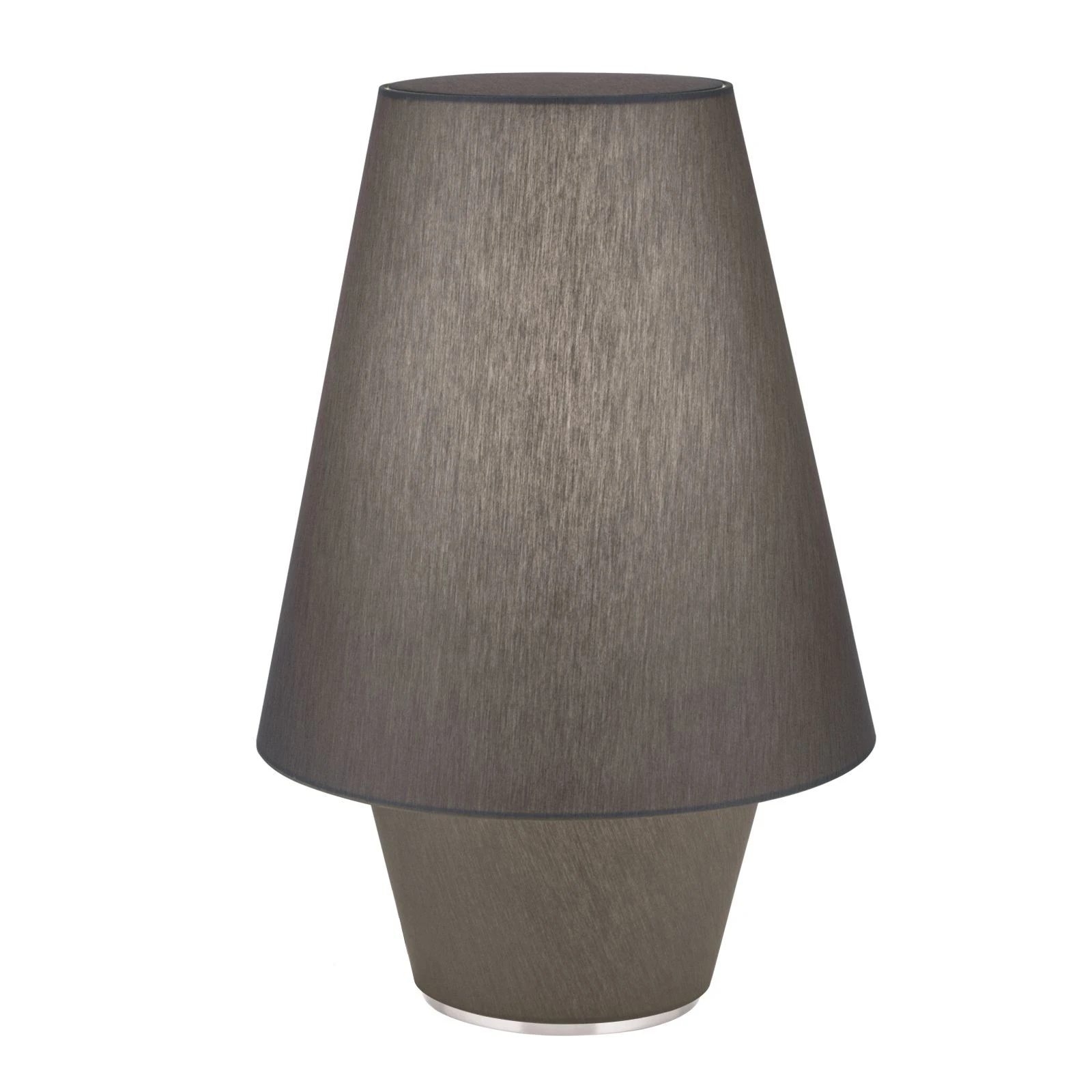 Stona lampa TWINS, velika, siva - 4