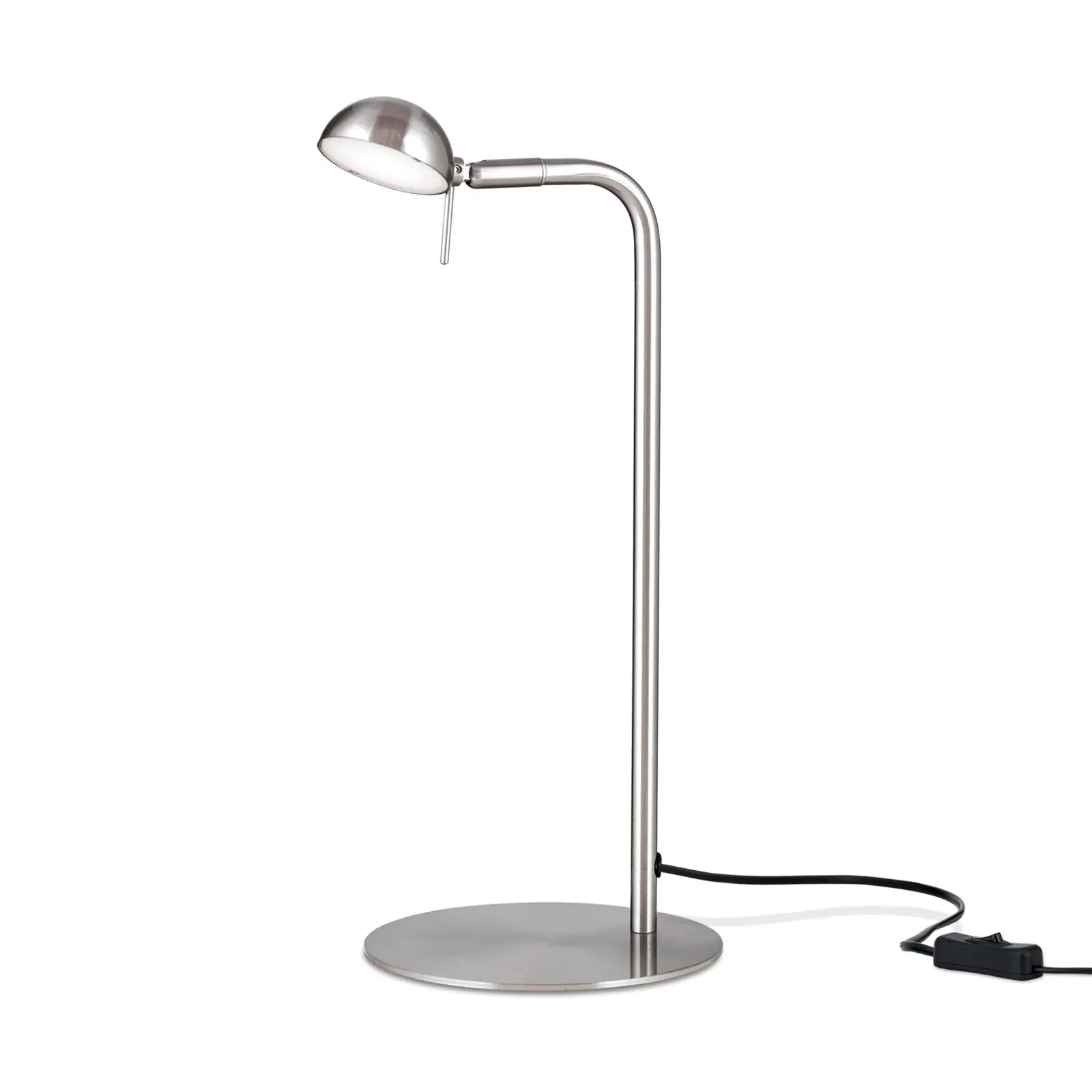 LED stona lampa STUDENT sa pomerljivom glavom, satinirana - 4