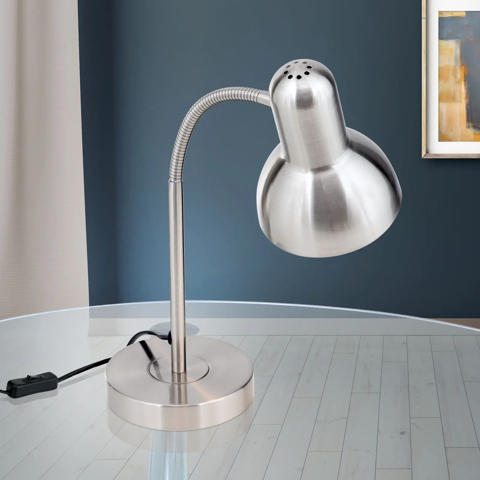 Stona lampa NEMO, satinisana - 2