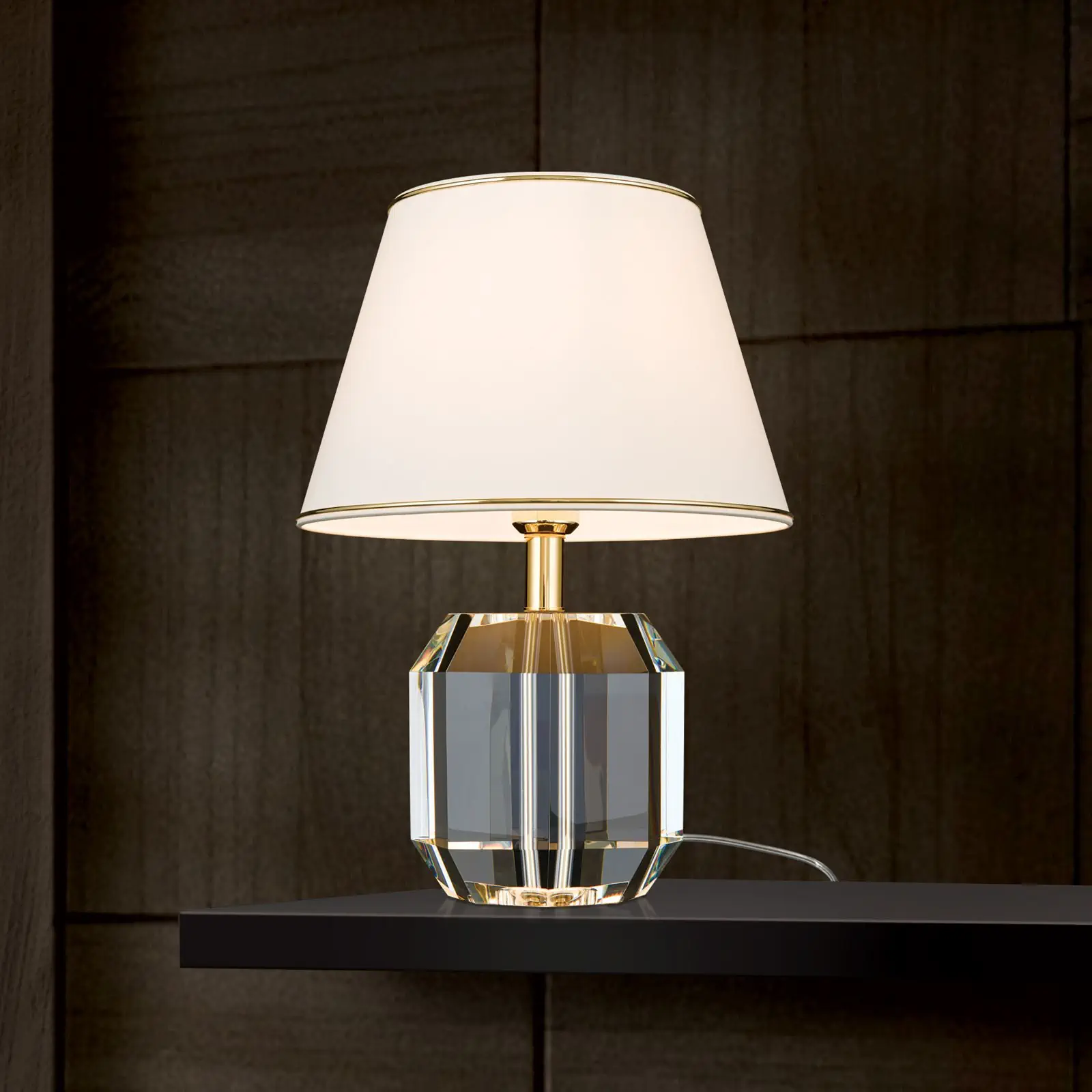 Stona lampa ALEXIS, zlatna - 1