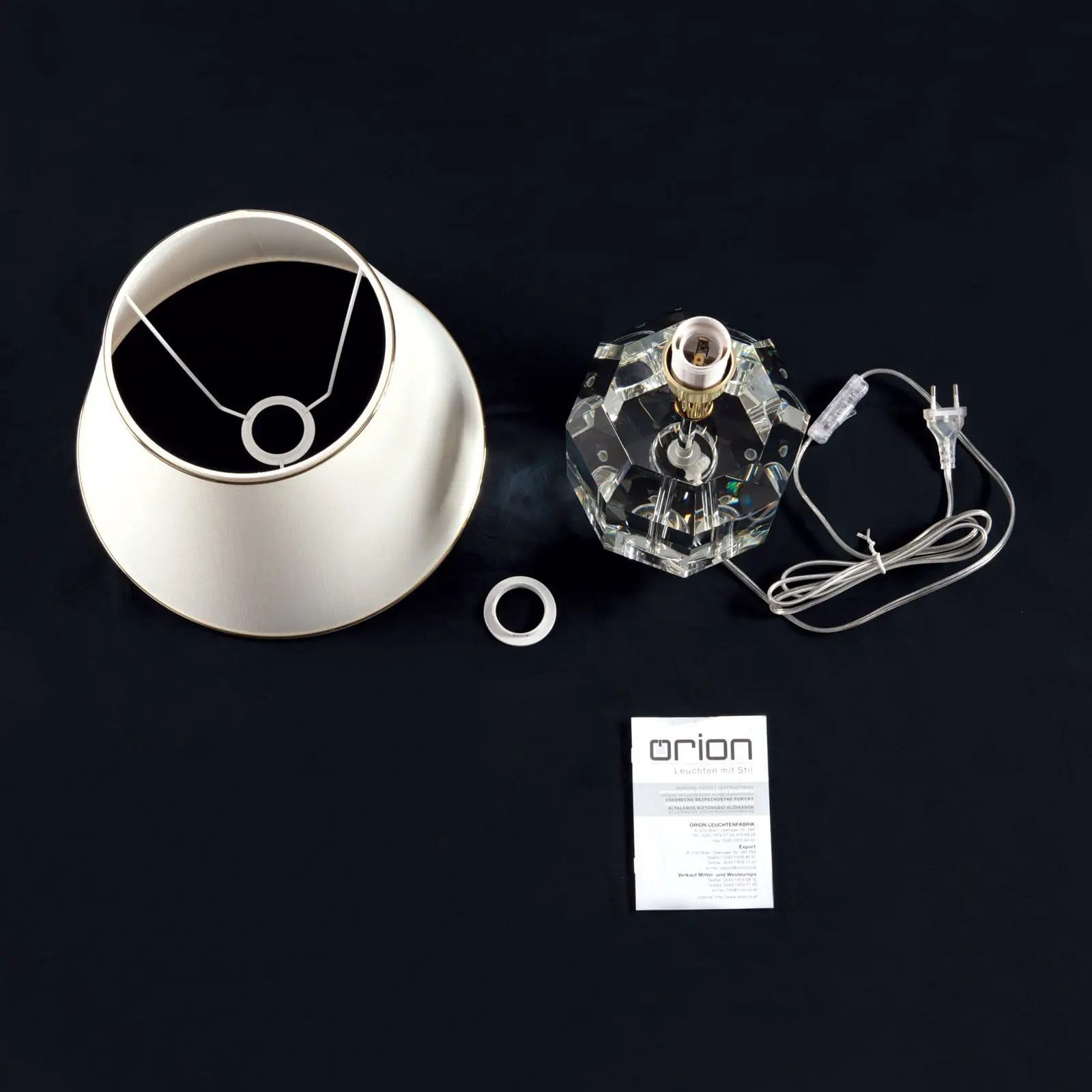 Stona lampa ALEXIS, zlatna - 8