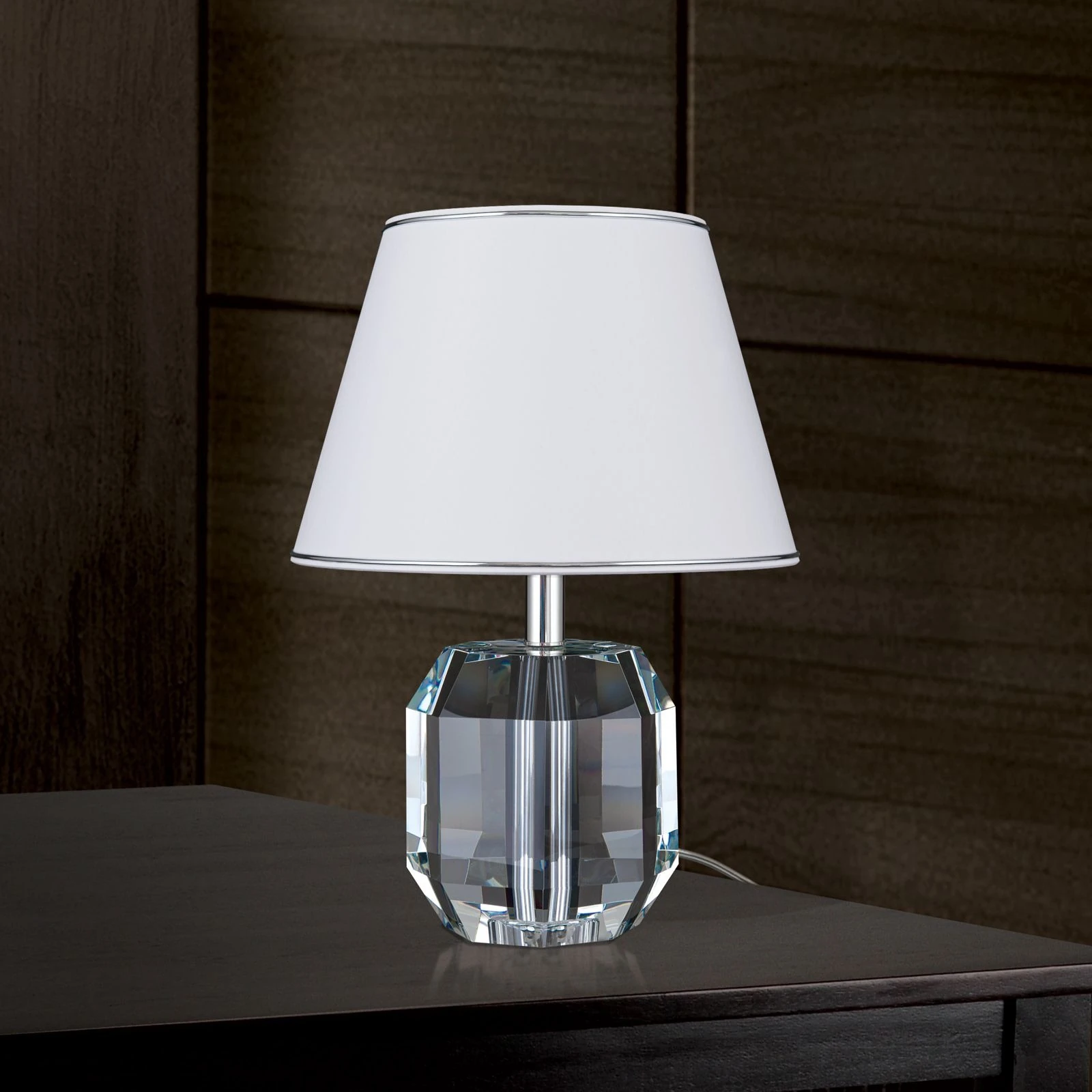 Stona lampa ALEXIS, Hrom - 3