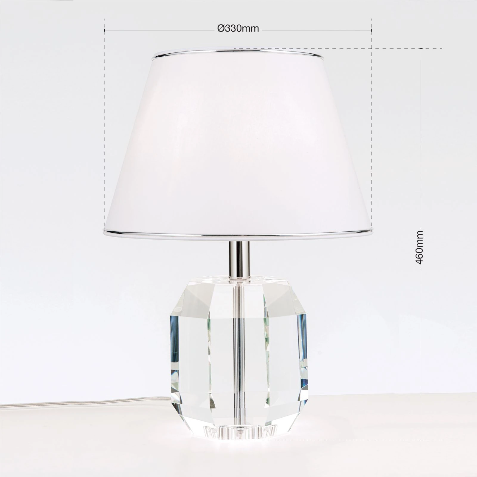 Stona lampa ALEXIS, Hrom - 7