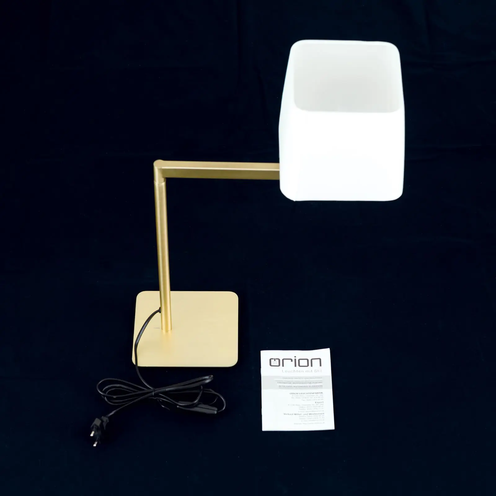 Stona lampa CARLTON, mesing mat, zakretna - 8