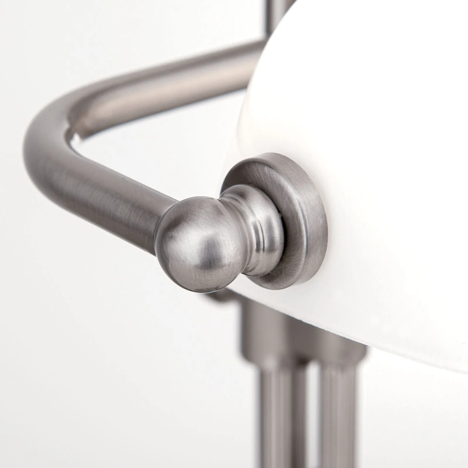 Stona lampa HARVARD, satin hrom, opalno belo staklo, visina 32 cm - 5