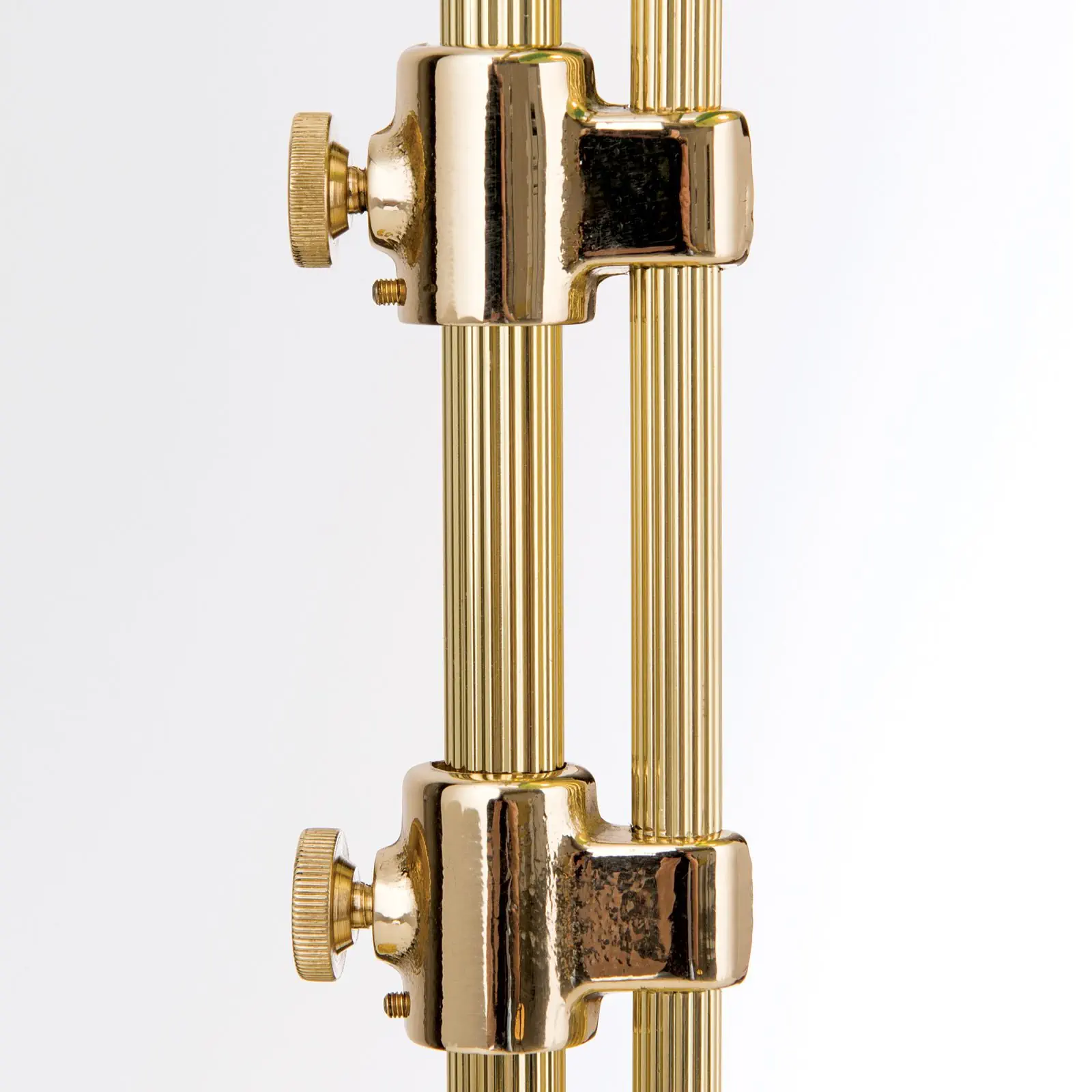 Stona lampa HARVARD, mesing sa zelenim staklenim abažurom, 53cm - 7