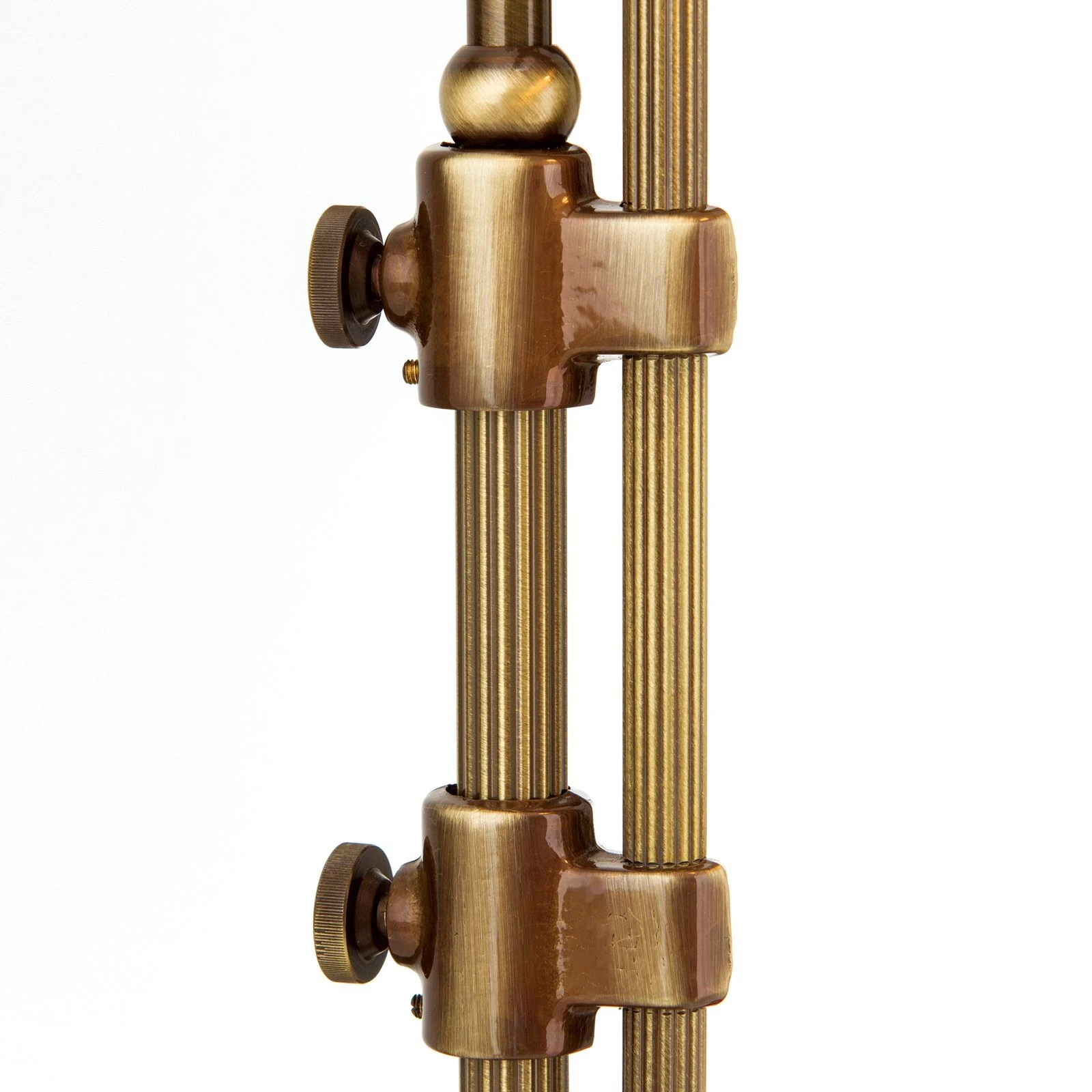 Stona lampa HARVARD, patina, zeleni stakleni abažur, visina 53 cm - 6